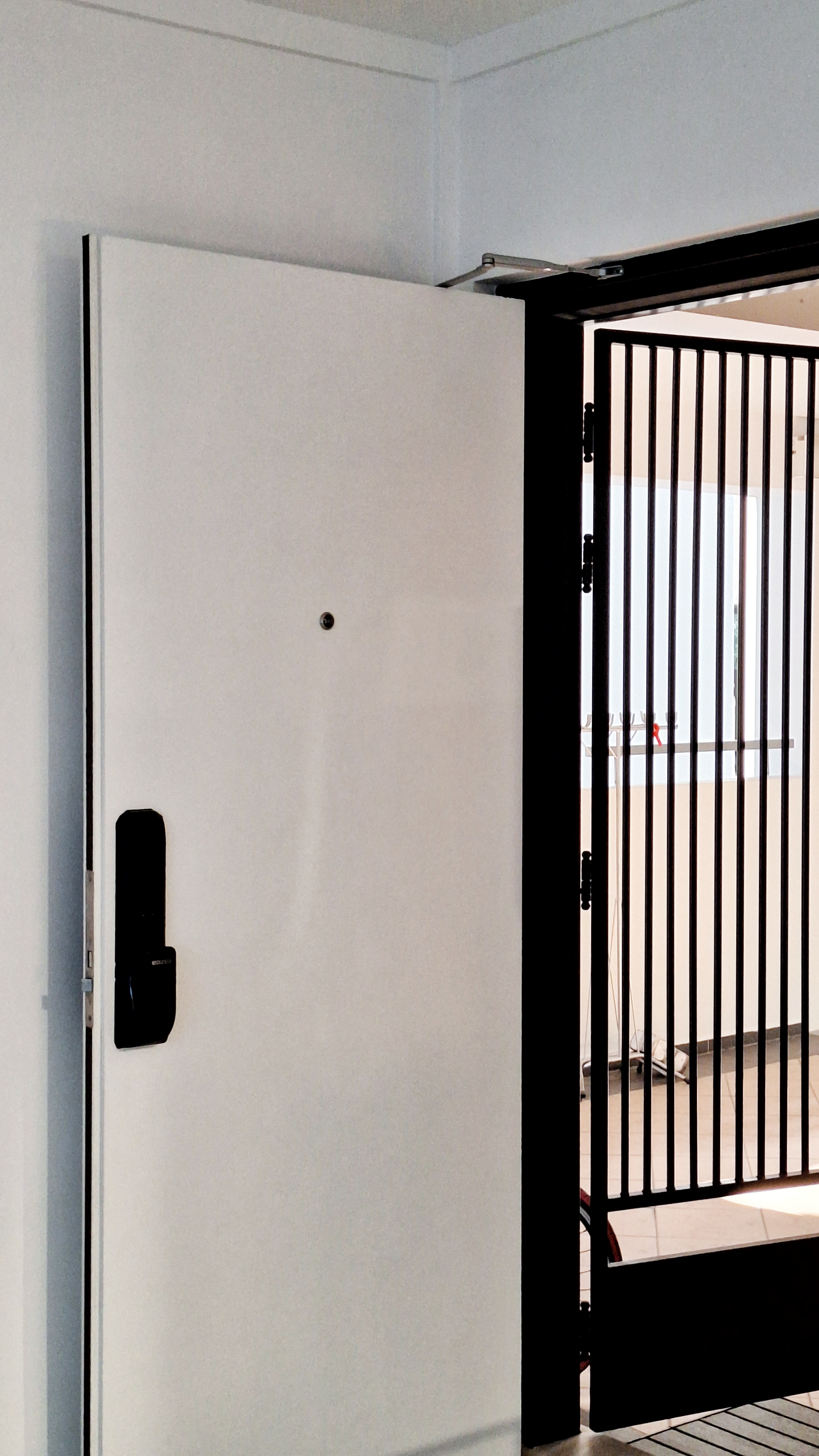 Keeping our open entryway clean & neat