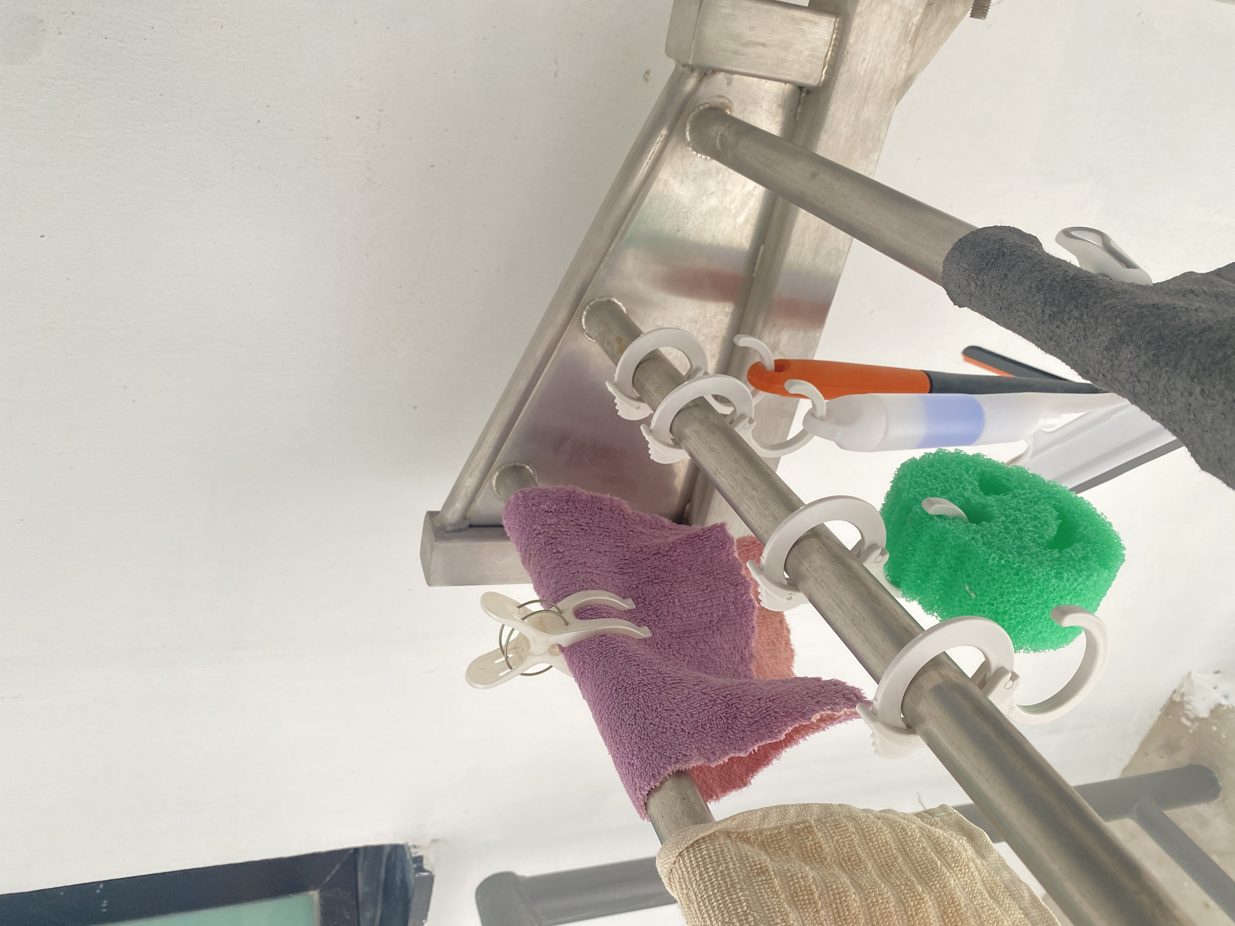 Laundry Area: No Service Yard? No Problem!