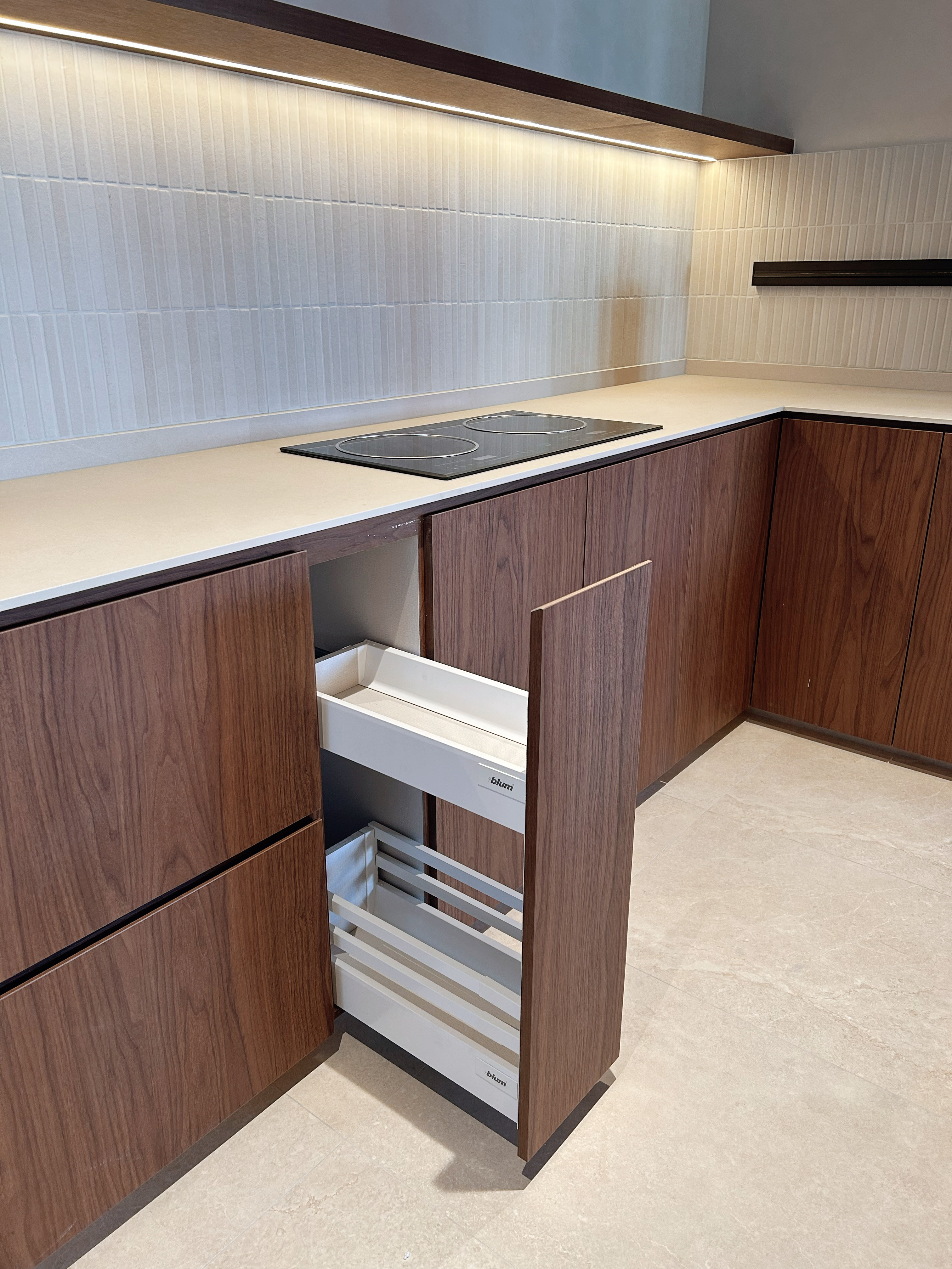 Loafy Walnut Kitchen: Renders Vs Reality