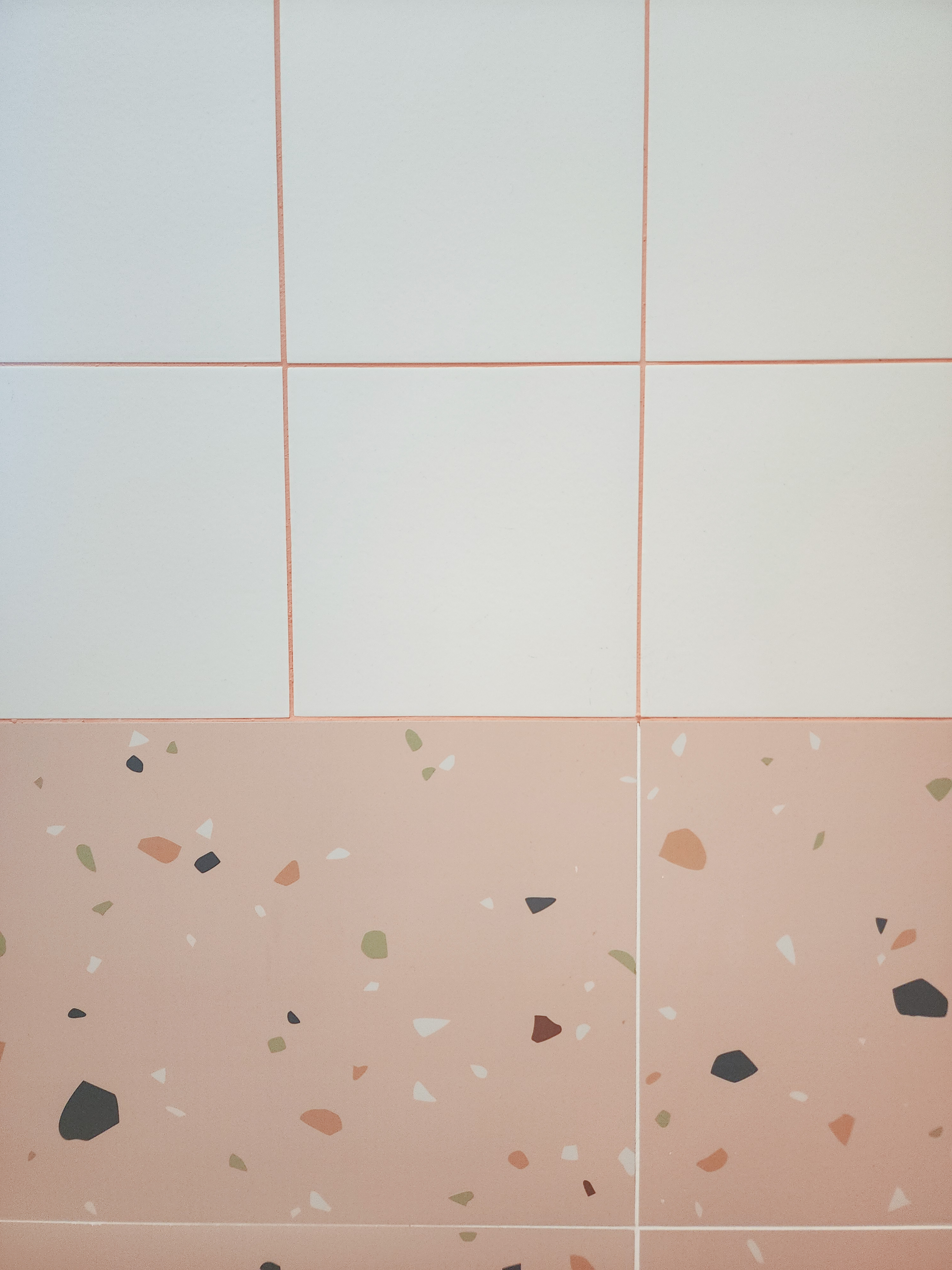 Terrazzo Edition: A Neutral Common Bath & A Vibrant Master Bathroom!