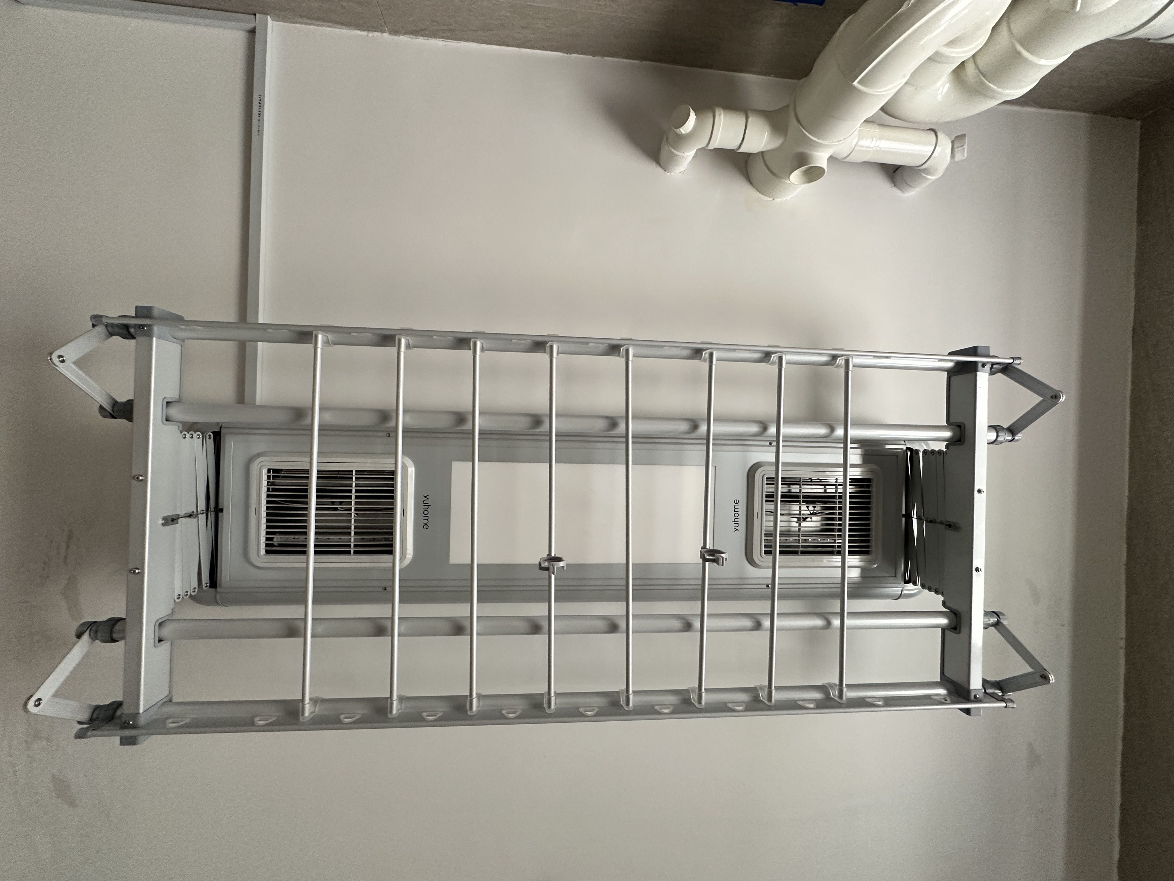 First round of reno done. Aircon installation was super dusty!