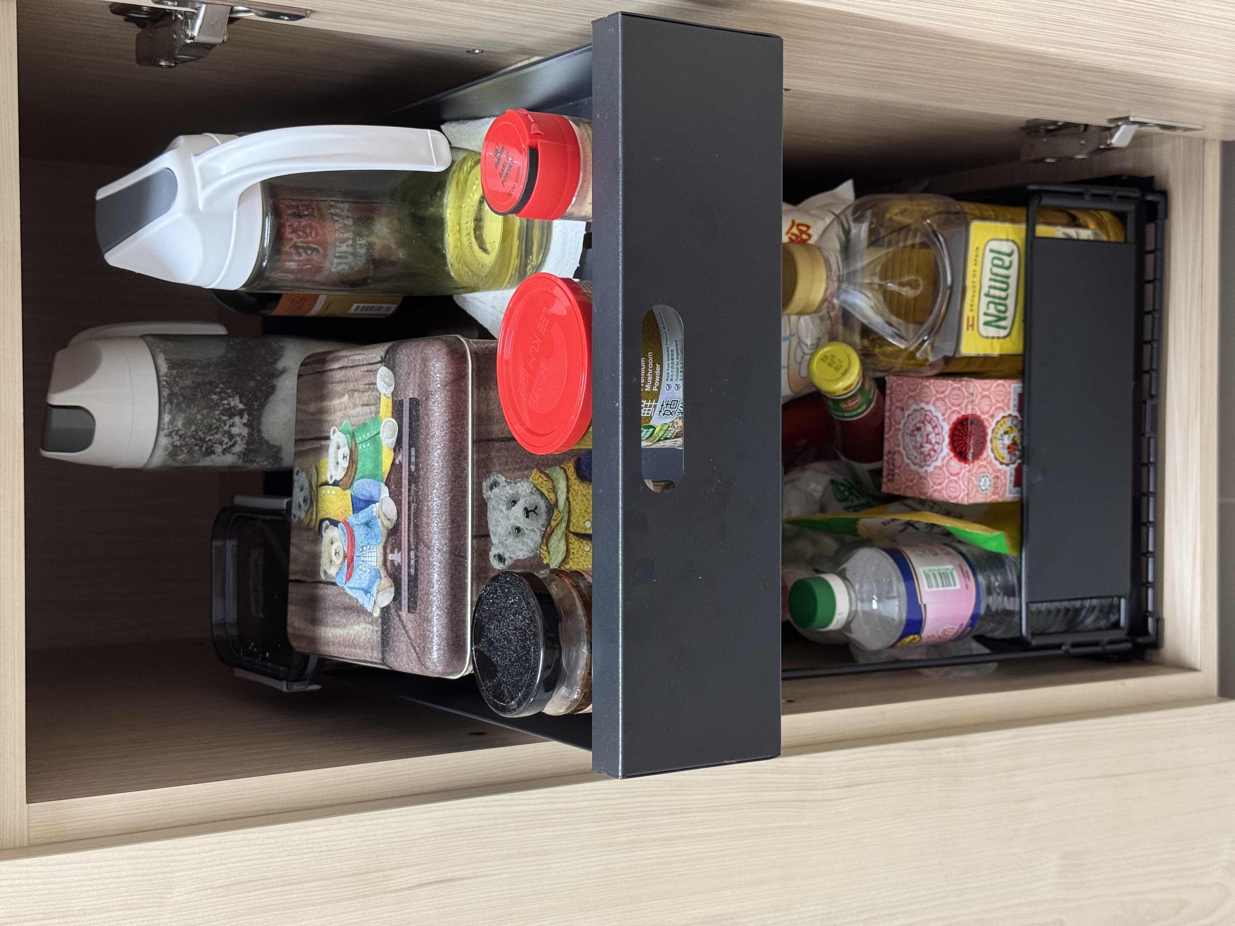 Kitchen Storage cost less than $180!