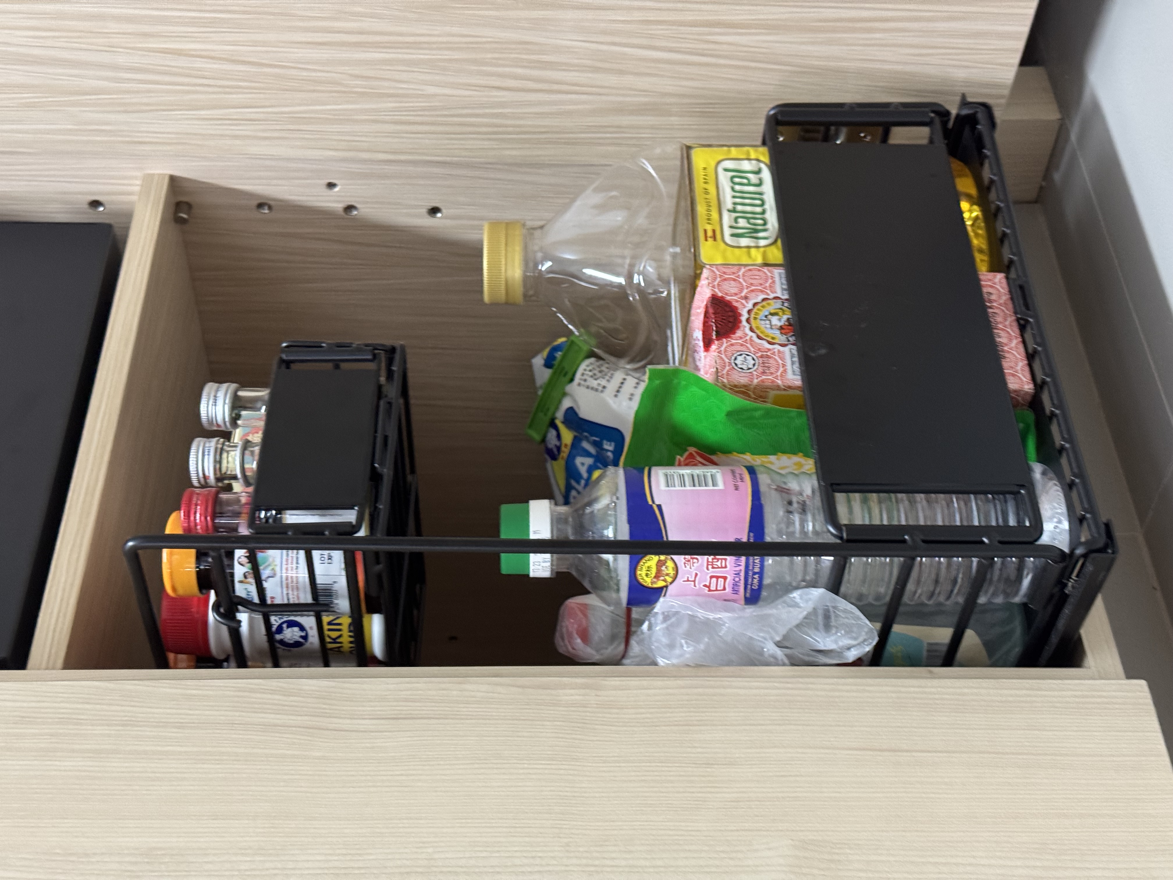 Kitchen Storage cost less than $180!