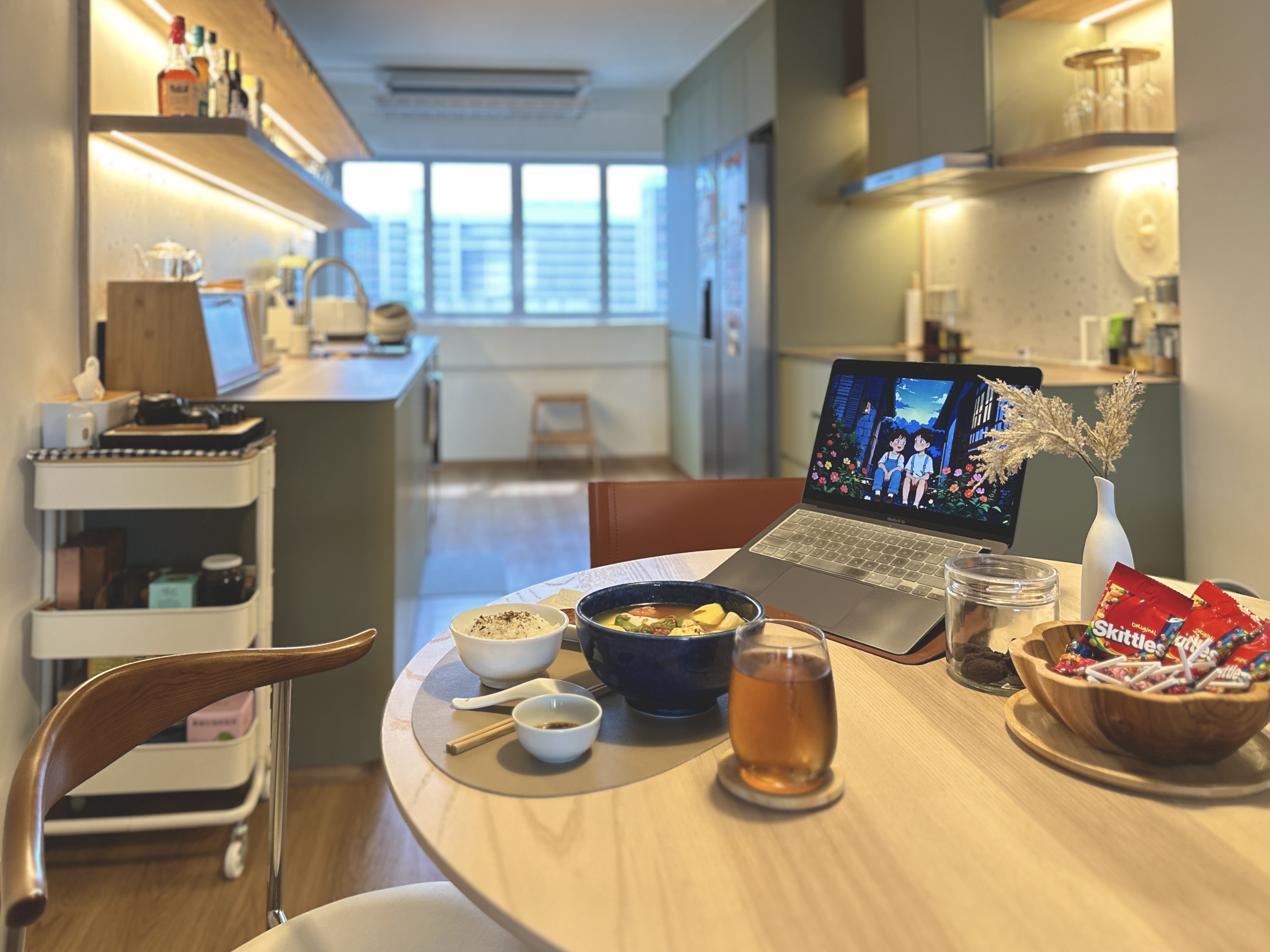 A Real Peek into a Lived-in Cosy Japandi-inspired Home in Tampines!