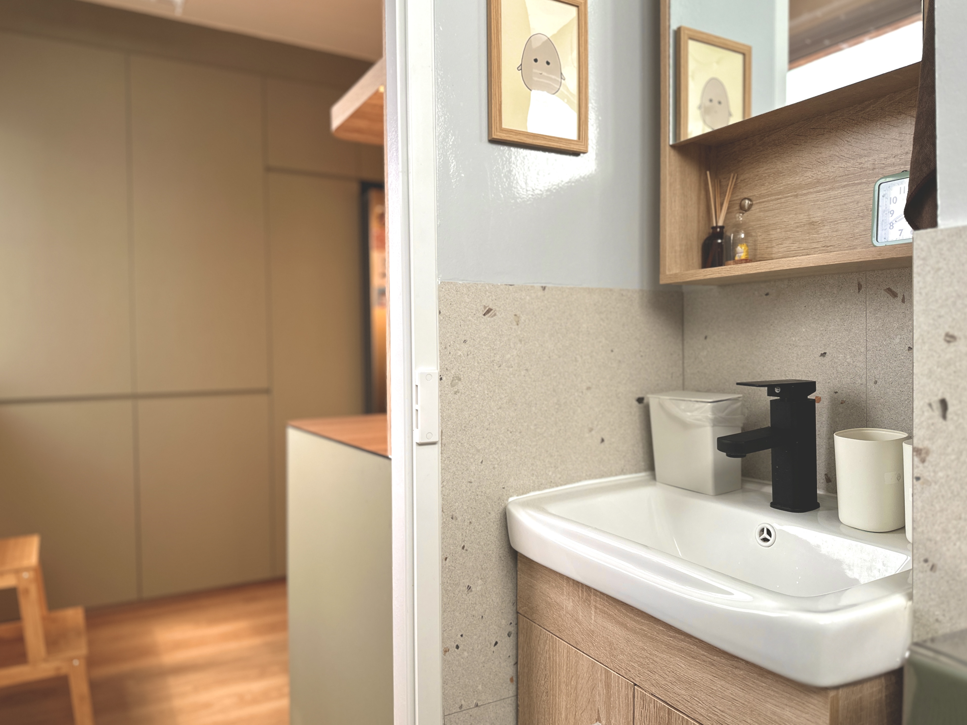 A Real Peek into a Lived-in Cosy Japandi-inspired Home in Tampines!