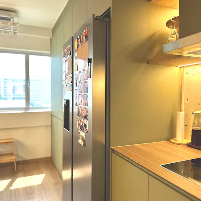 Customer home photo 2: A Real Peek into a Lived-in Cosy Japandi-inspired Home in Tampines!
