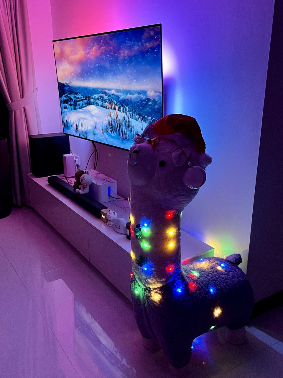 Whimsical Holiday Cheer: Our Unique Alpaca Christmas Tree!