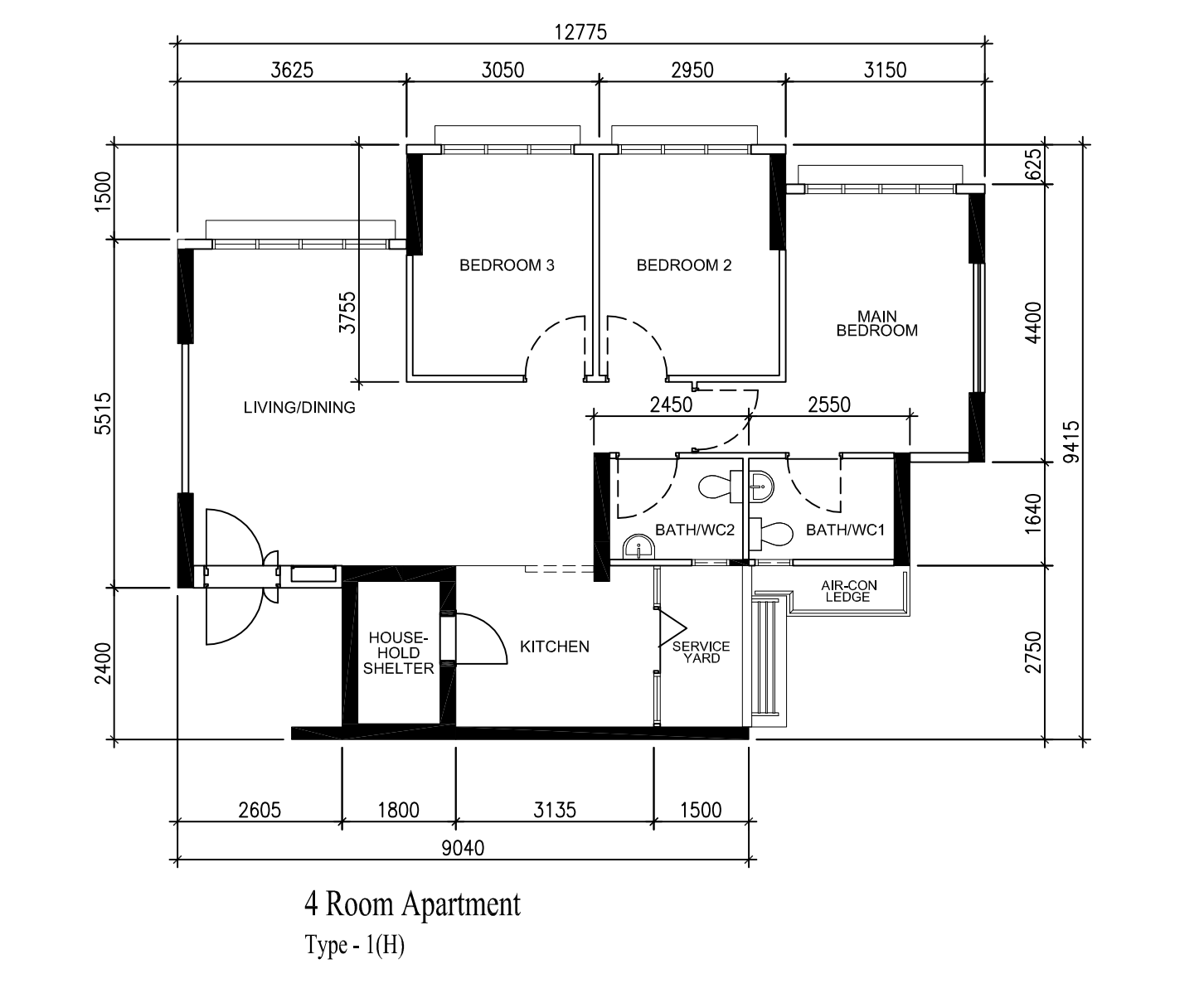 Dive into the $45K reno of our ocean-inspired 4-Room resale flat