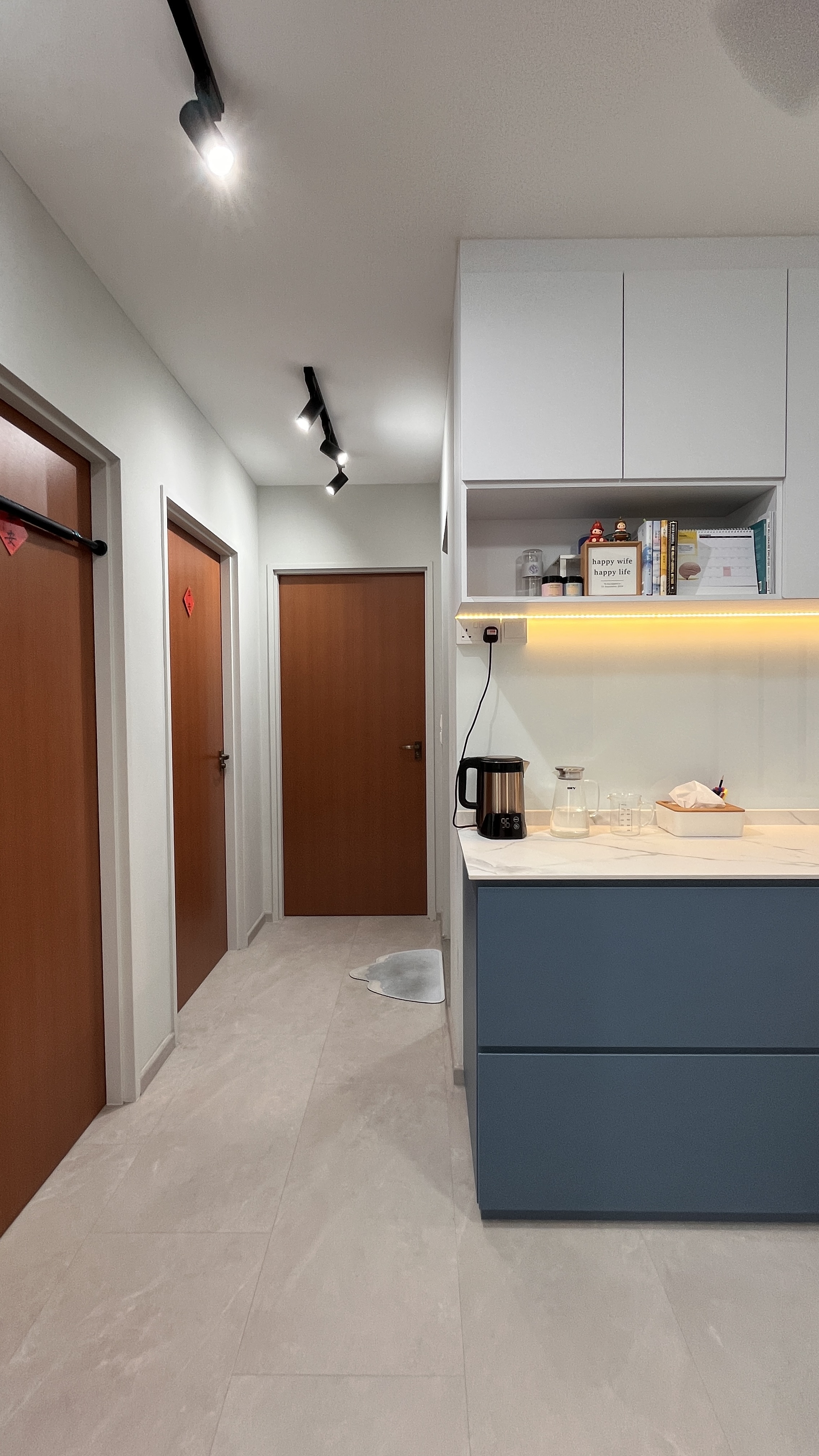 Dive into the $45K reno of our ocean-inspired 4-Room resale flat