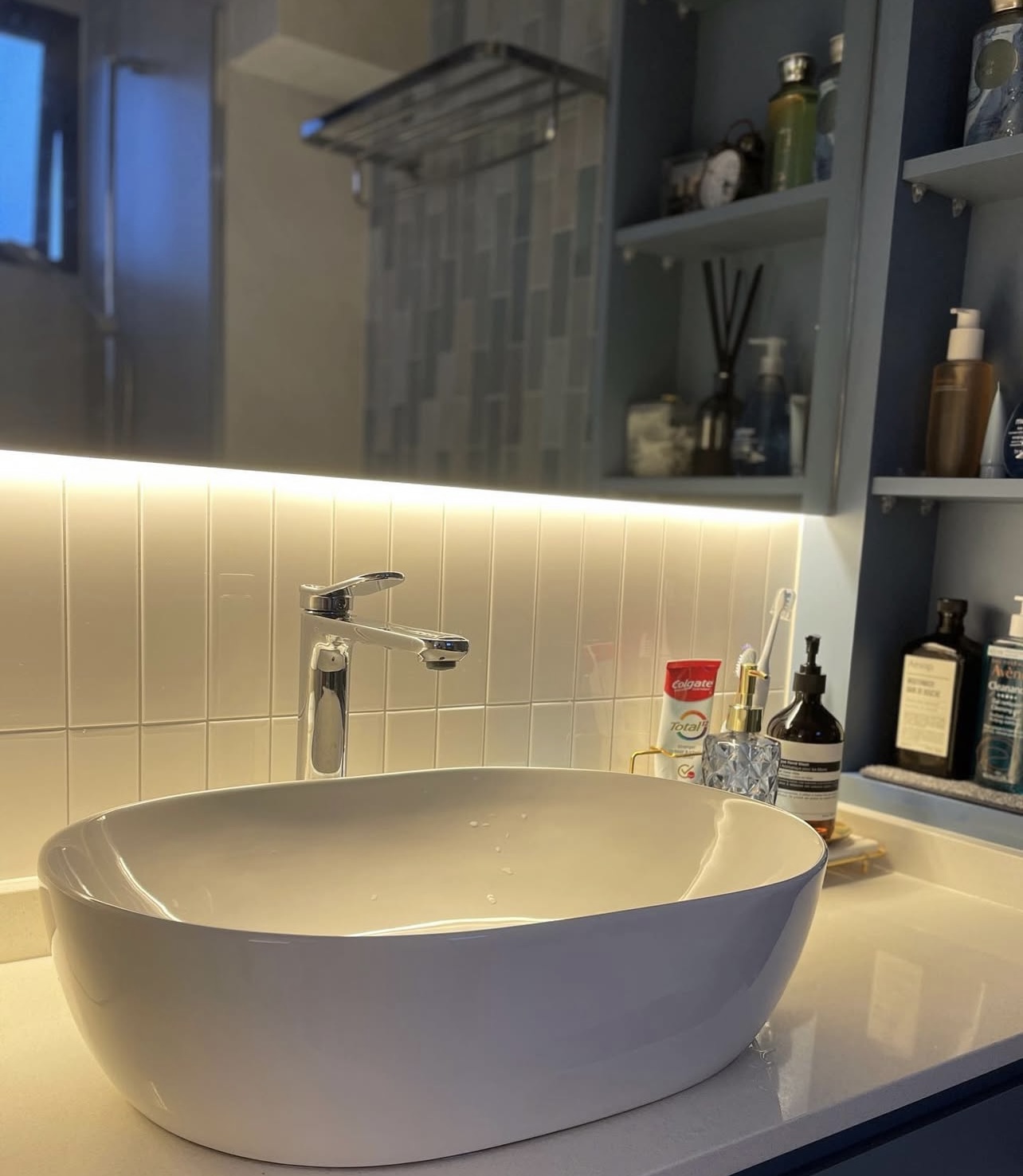 Sneak peek into our moon-LIT home…