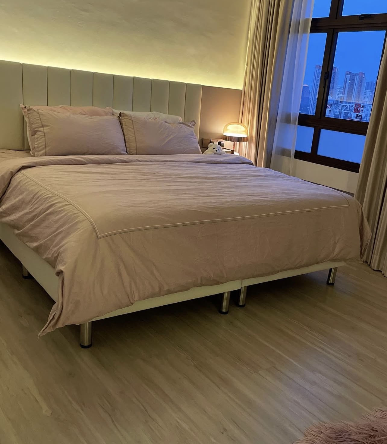 Sneak peek into our moon-LIT home…