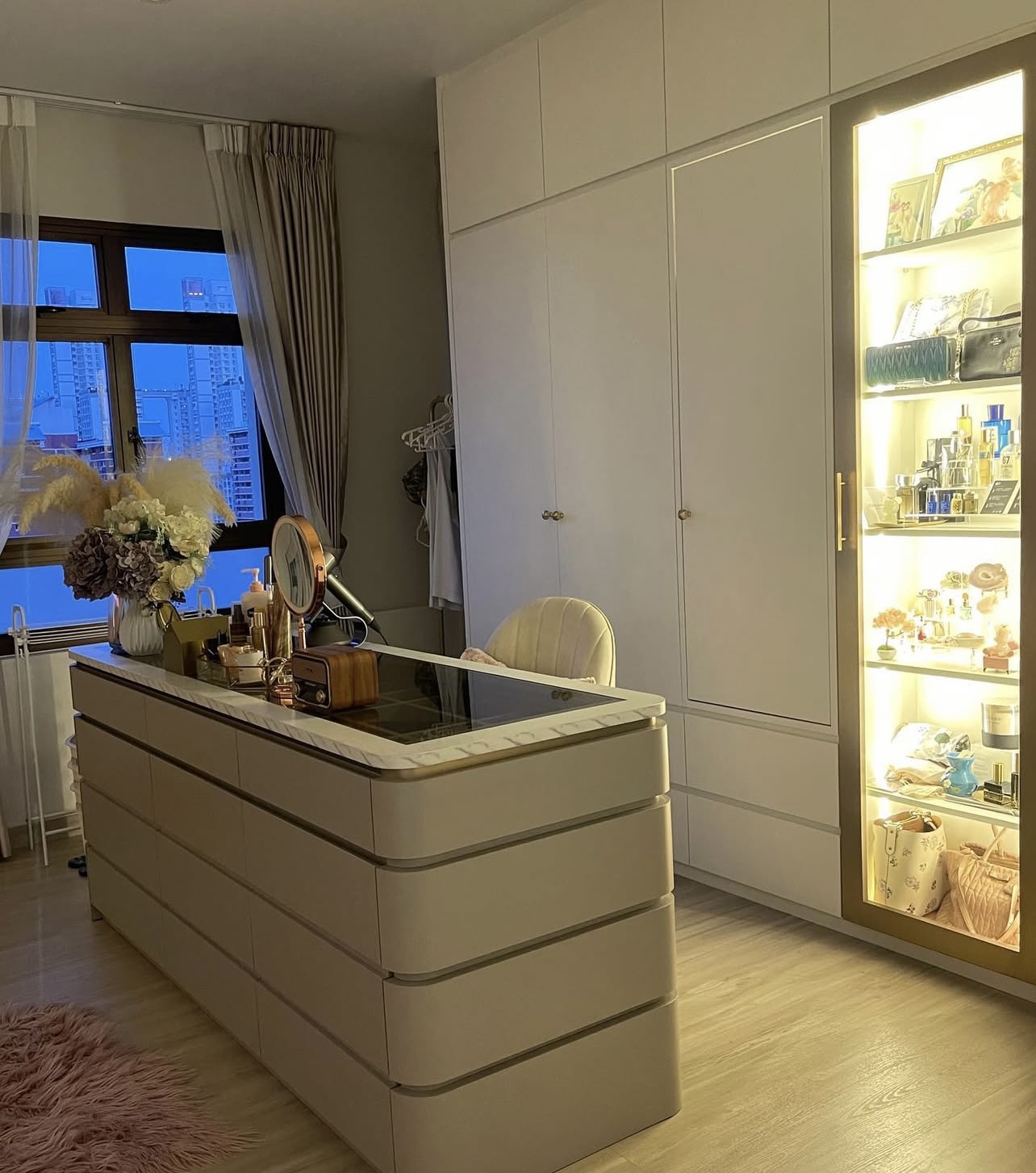 Sneak peek into our moon-LIT home…