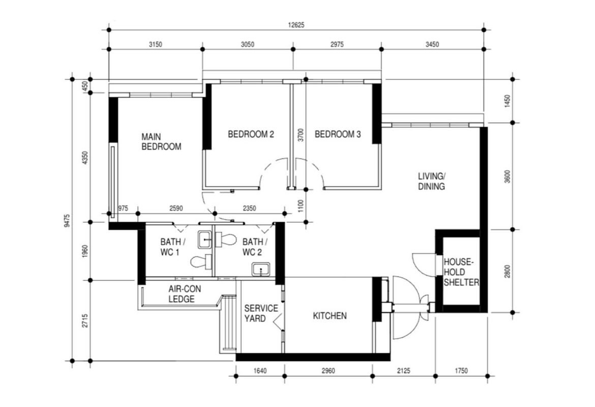 Home Tour: Our Modern Japandi & Wabi-sabi 4-Room BTO with DIY Limewash