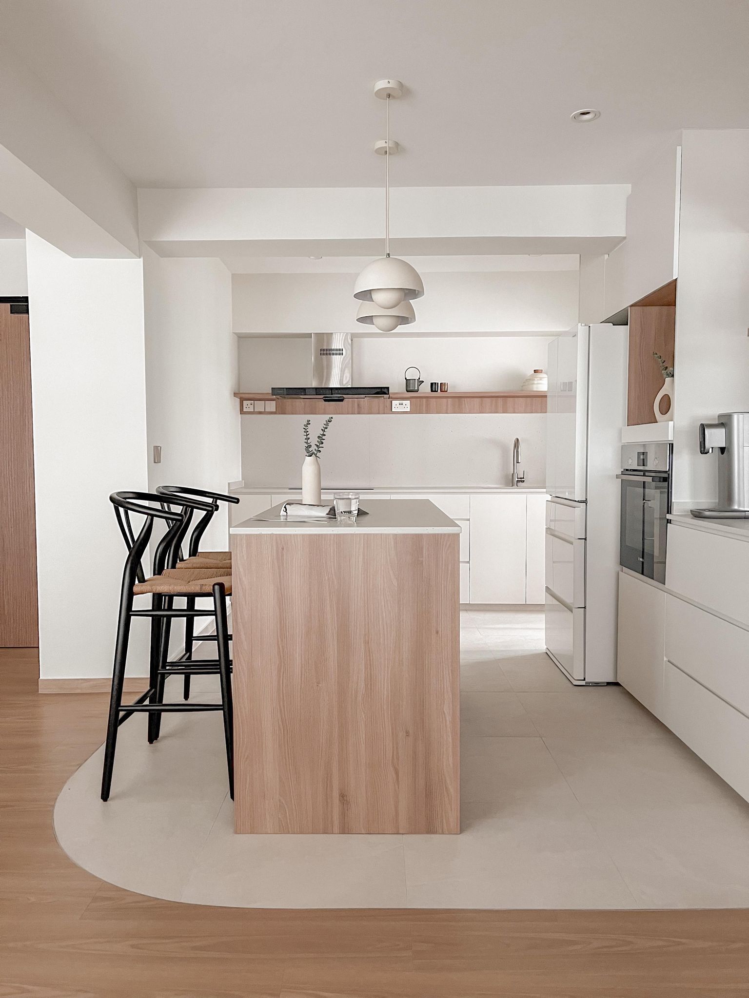 Home Tour: Our Modern Japandi & Wabi-sabi 4-Room BTO with DIY Limewash