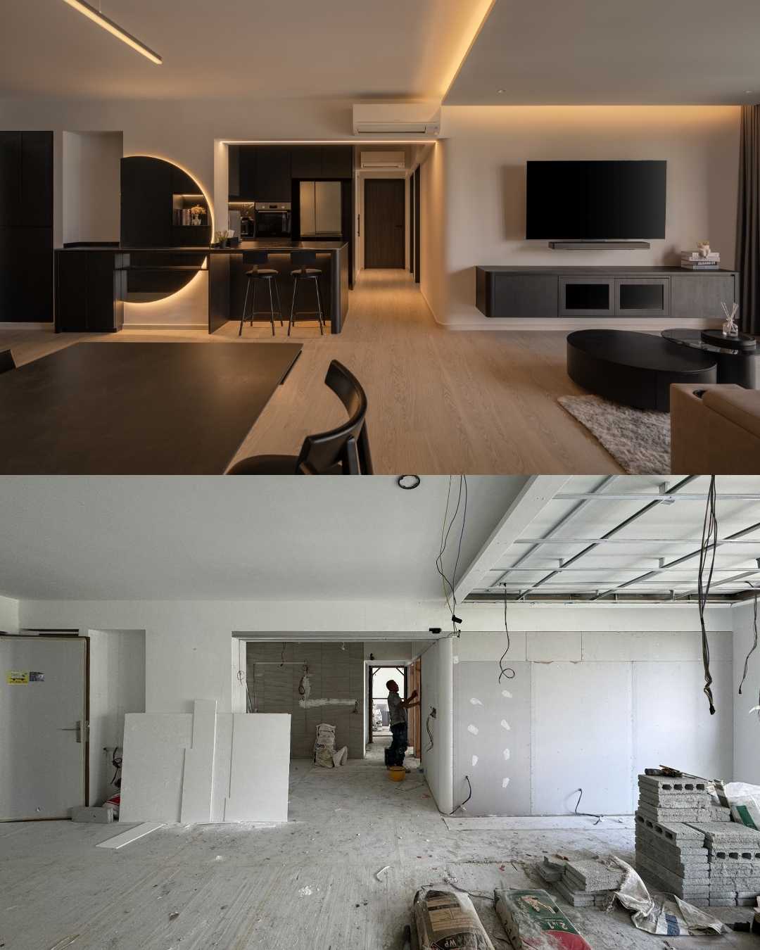 Manifested your dream house, Swipe for the Schwarz Makeover!