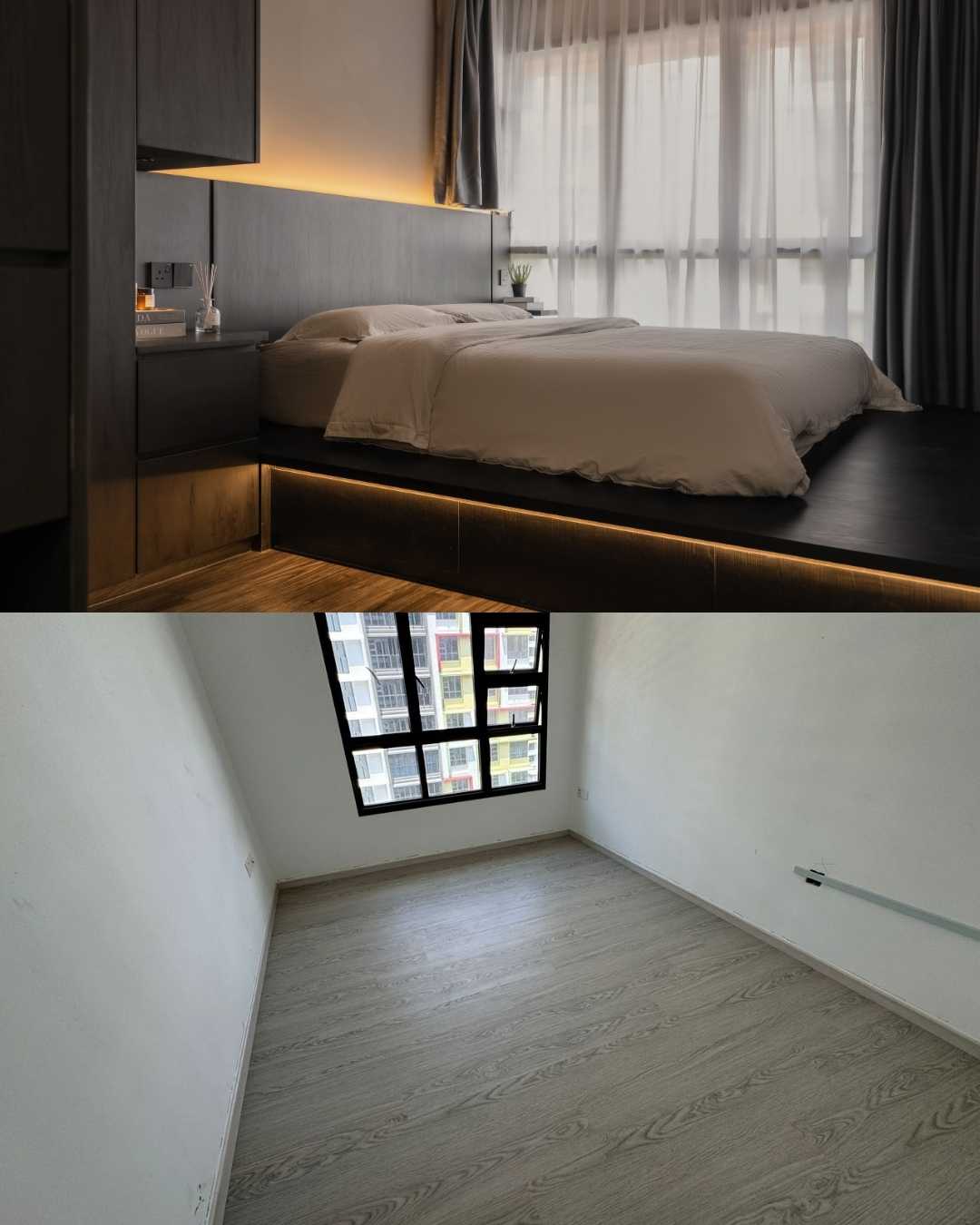 Manifested your dream house, Swipe for the Schwarz Makeover!