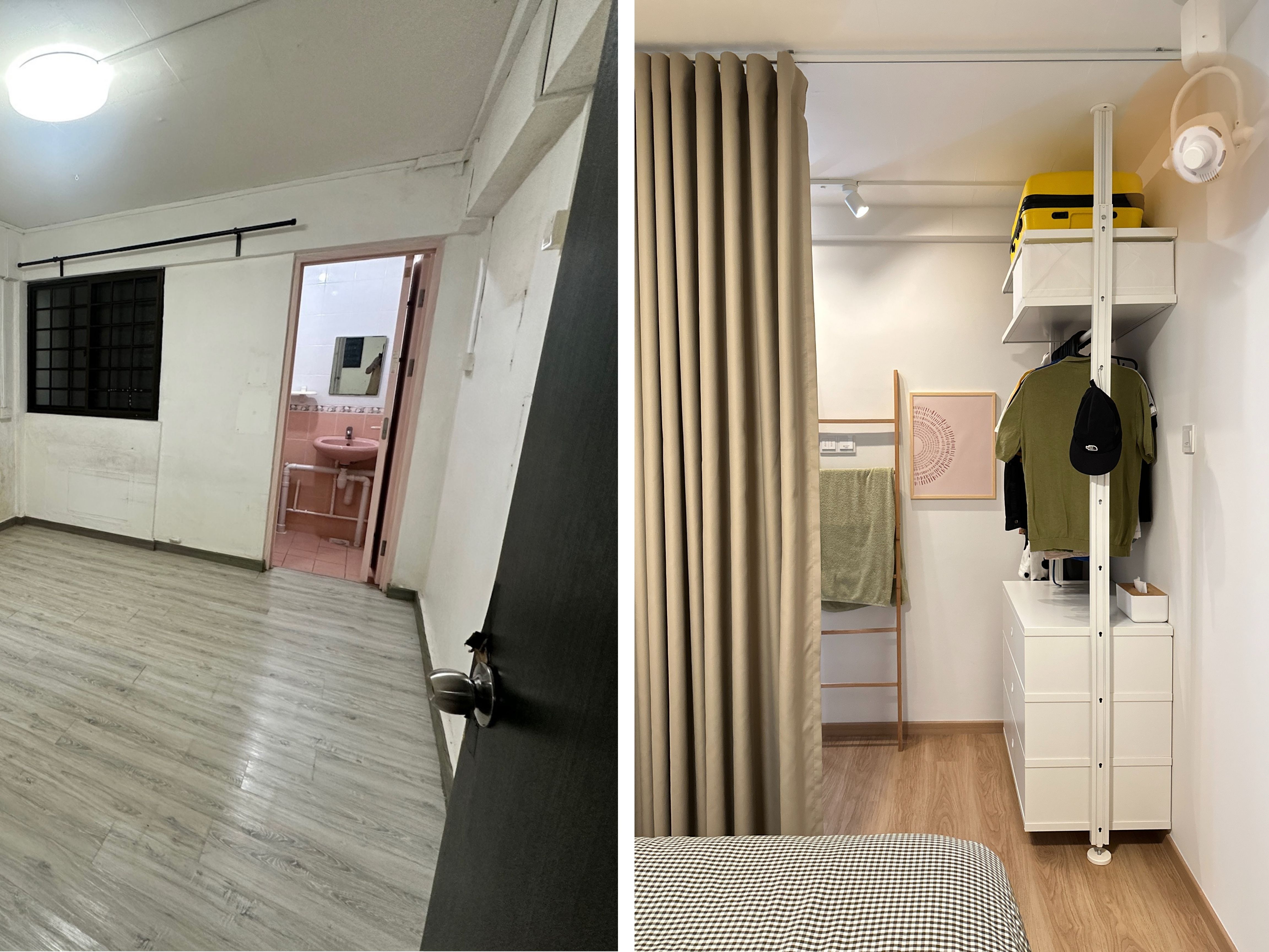 From Stark to Spark: Before & After Transformation of a Japandi Home