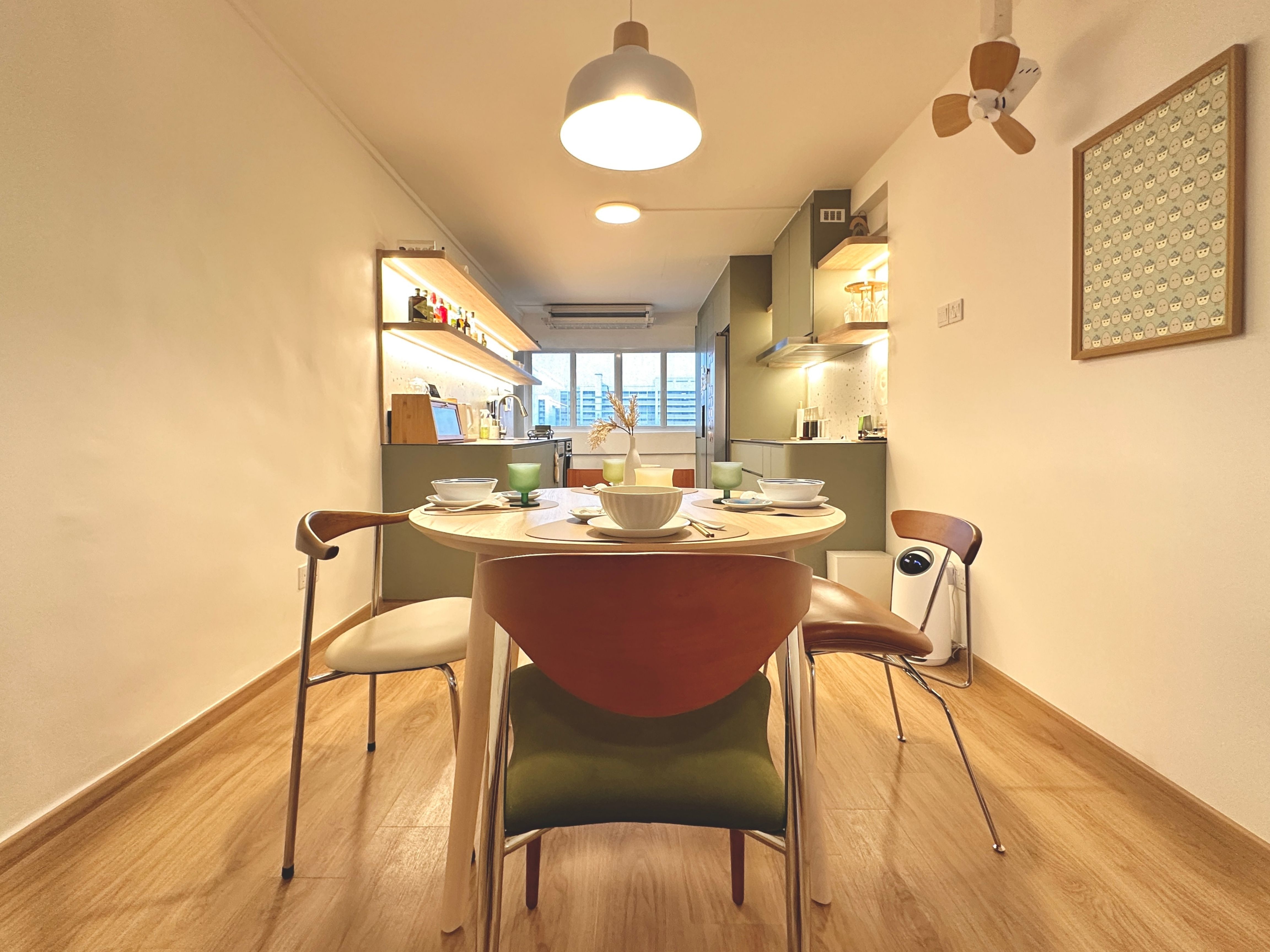 From Stark to Spark: Before & After Transformation of a Japandi Home