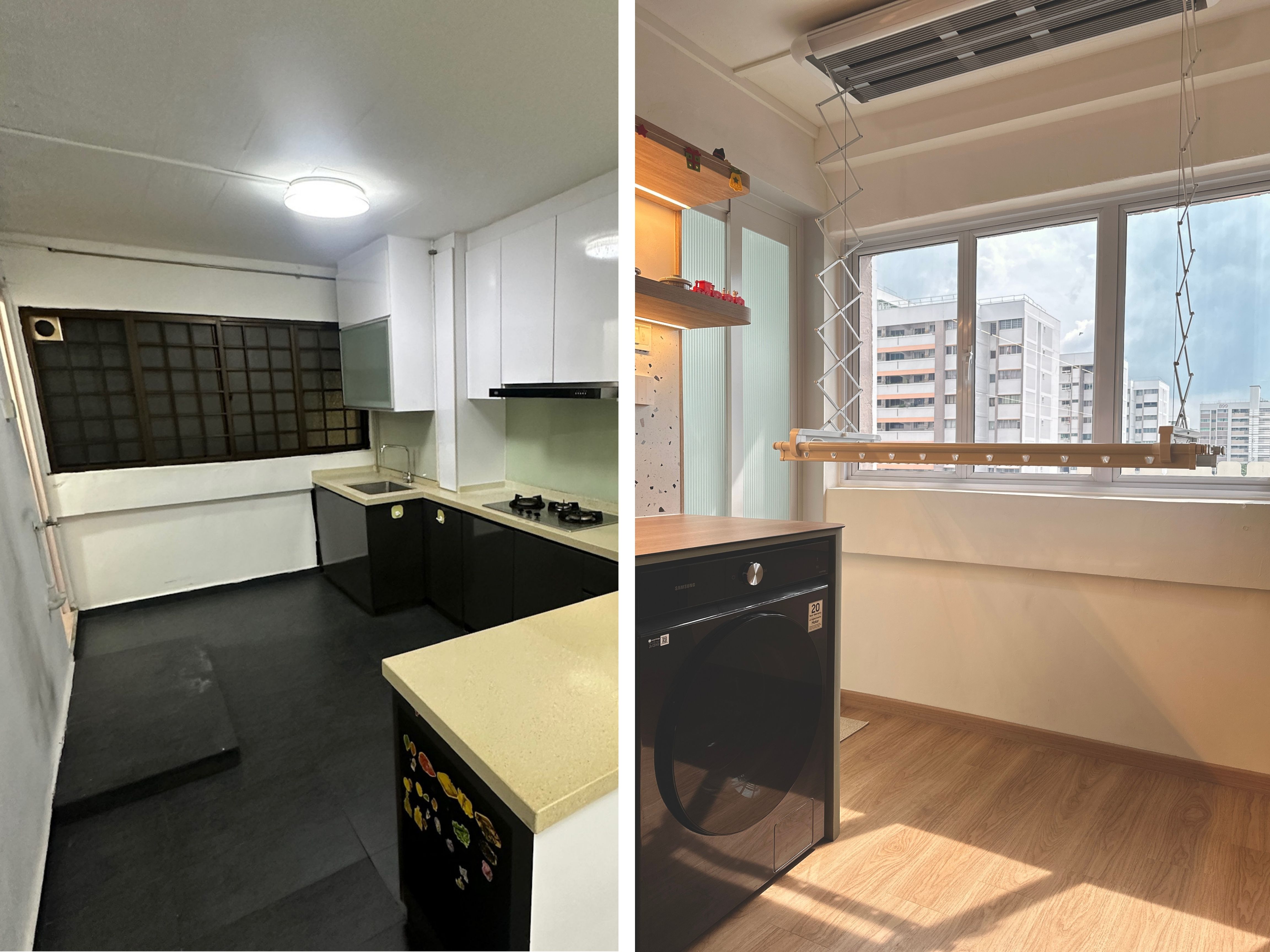 From Stark to Spark: Before & After Transformation of a Japandi Home