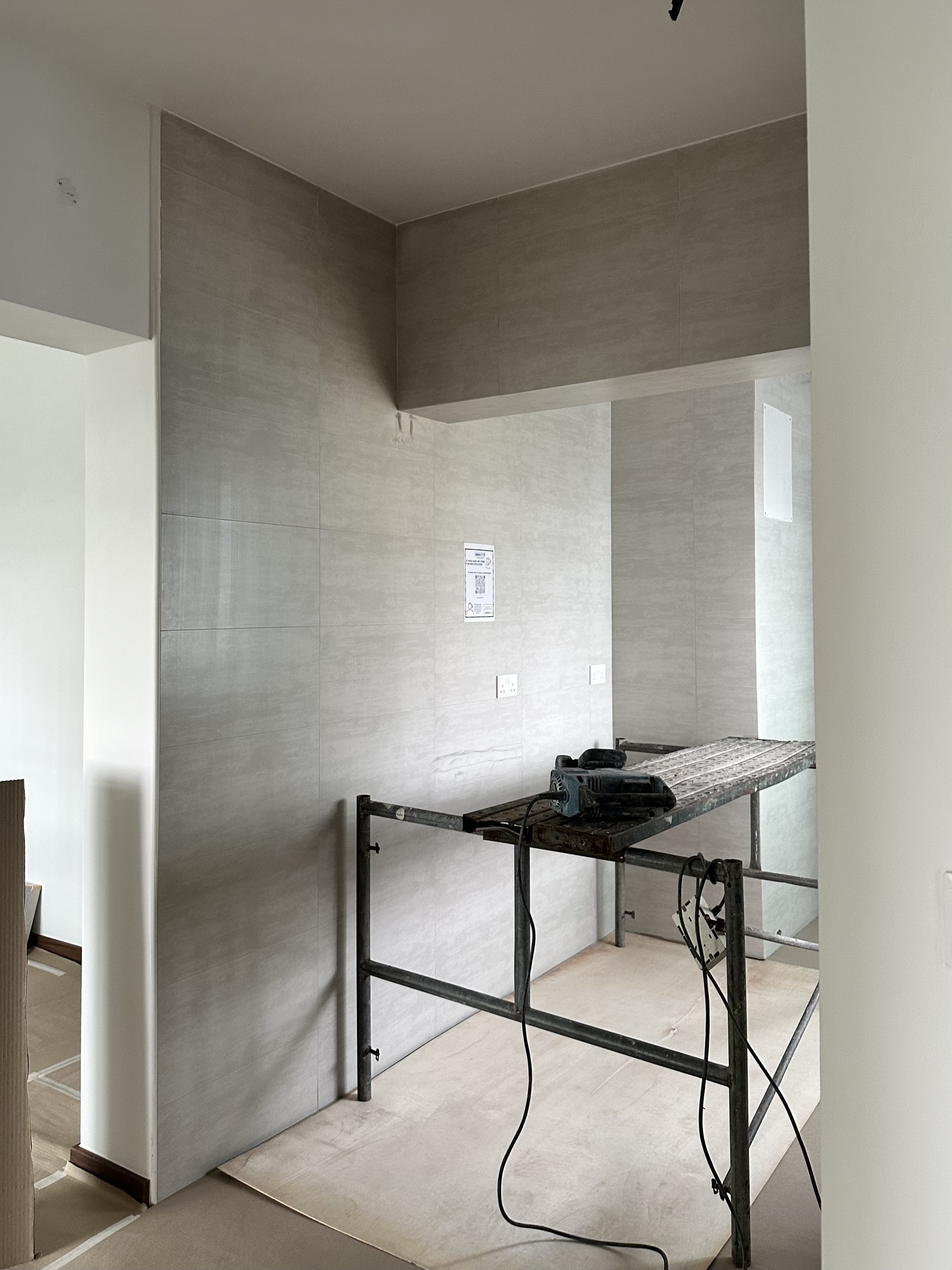 Before & After | Open-Concept Kitchen | Tampines 4-room BTO