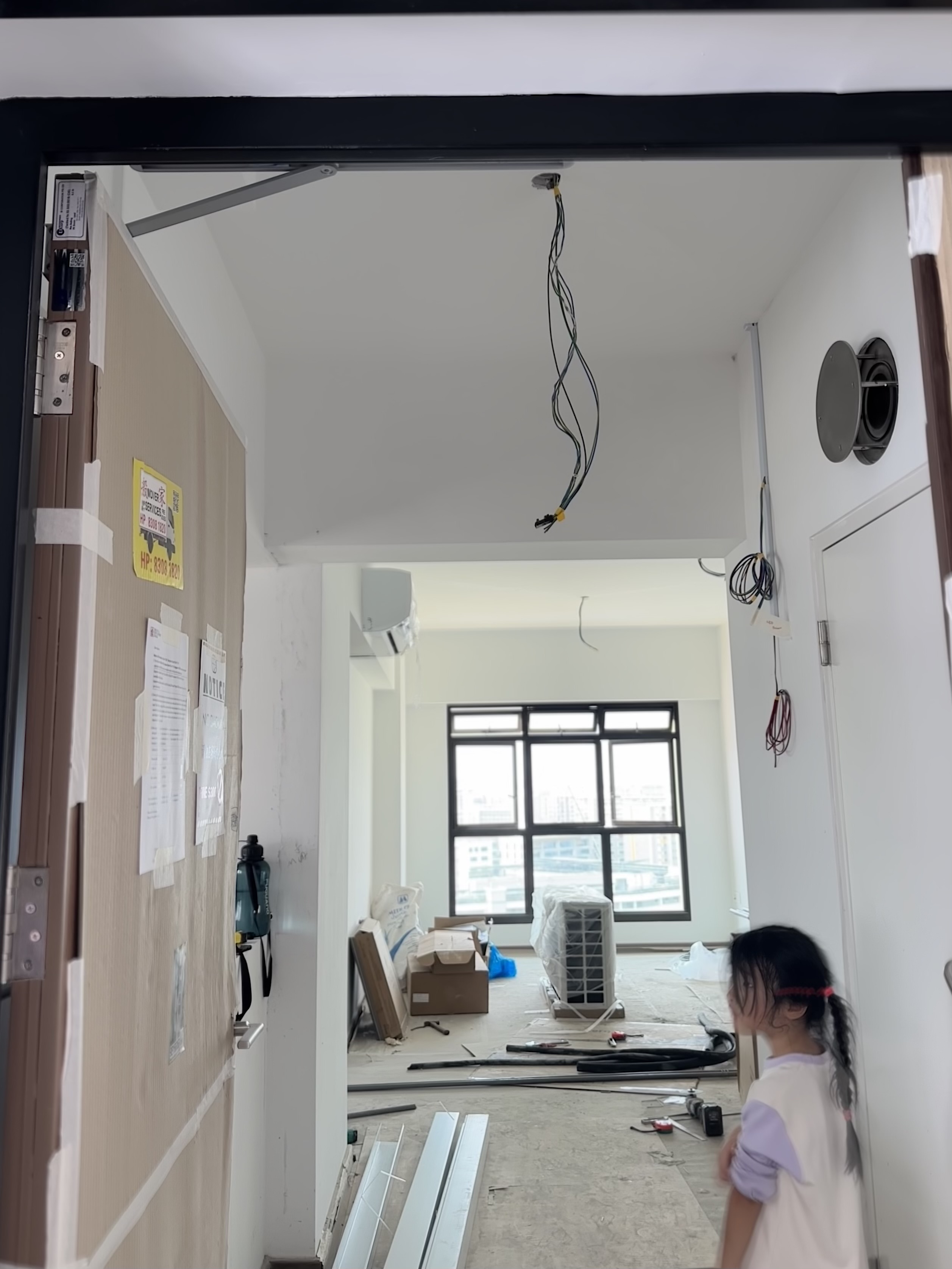 Before & After | Minimalist Entryway | Tampines