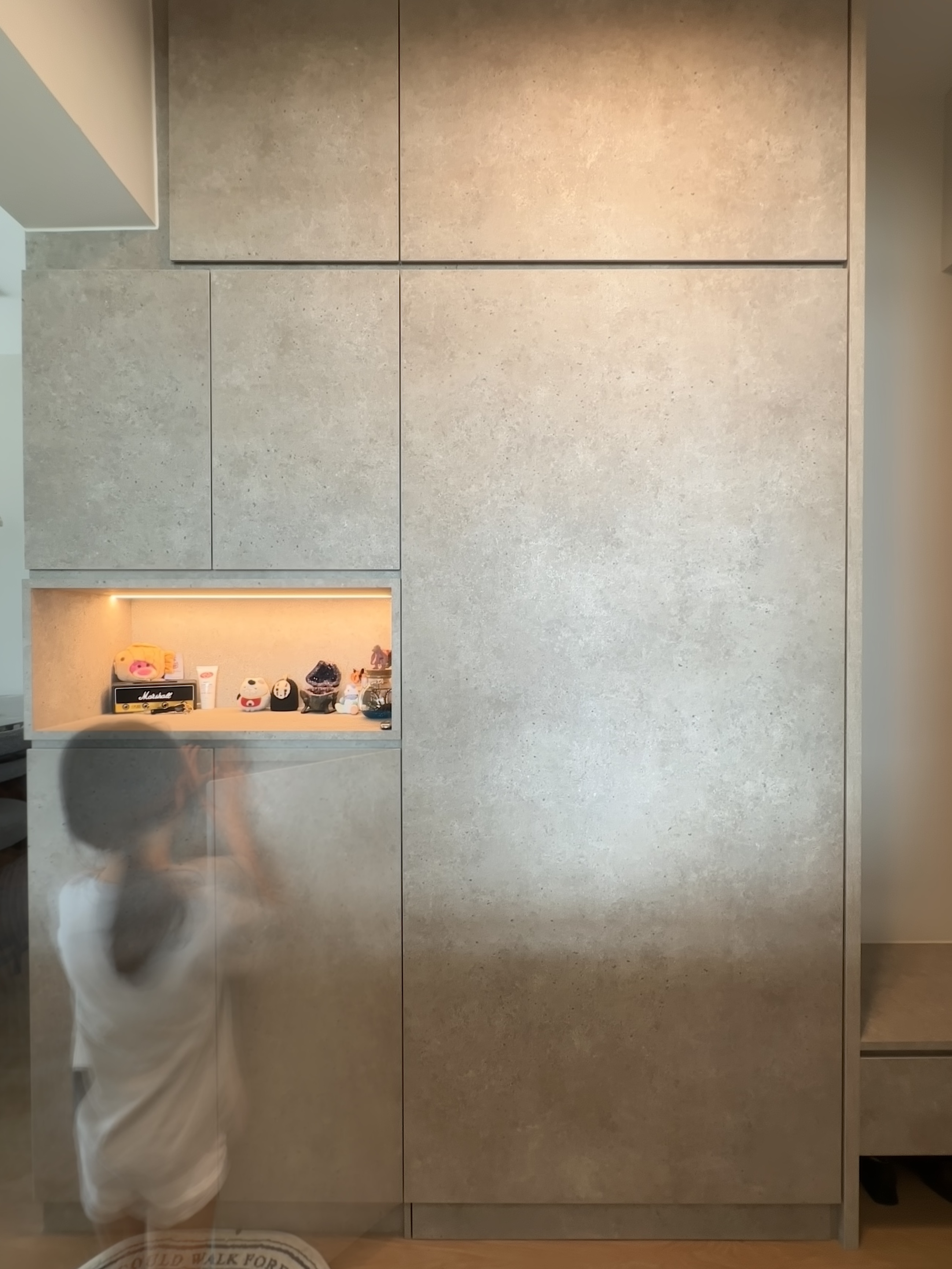 Before & After | Minimalist Entryway | Tampines