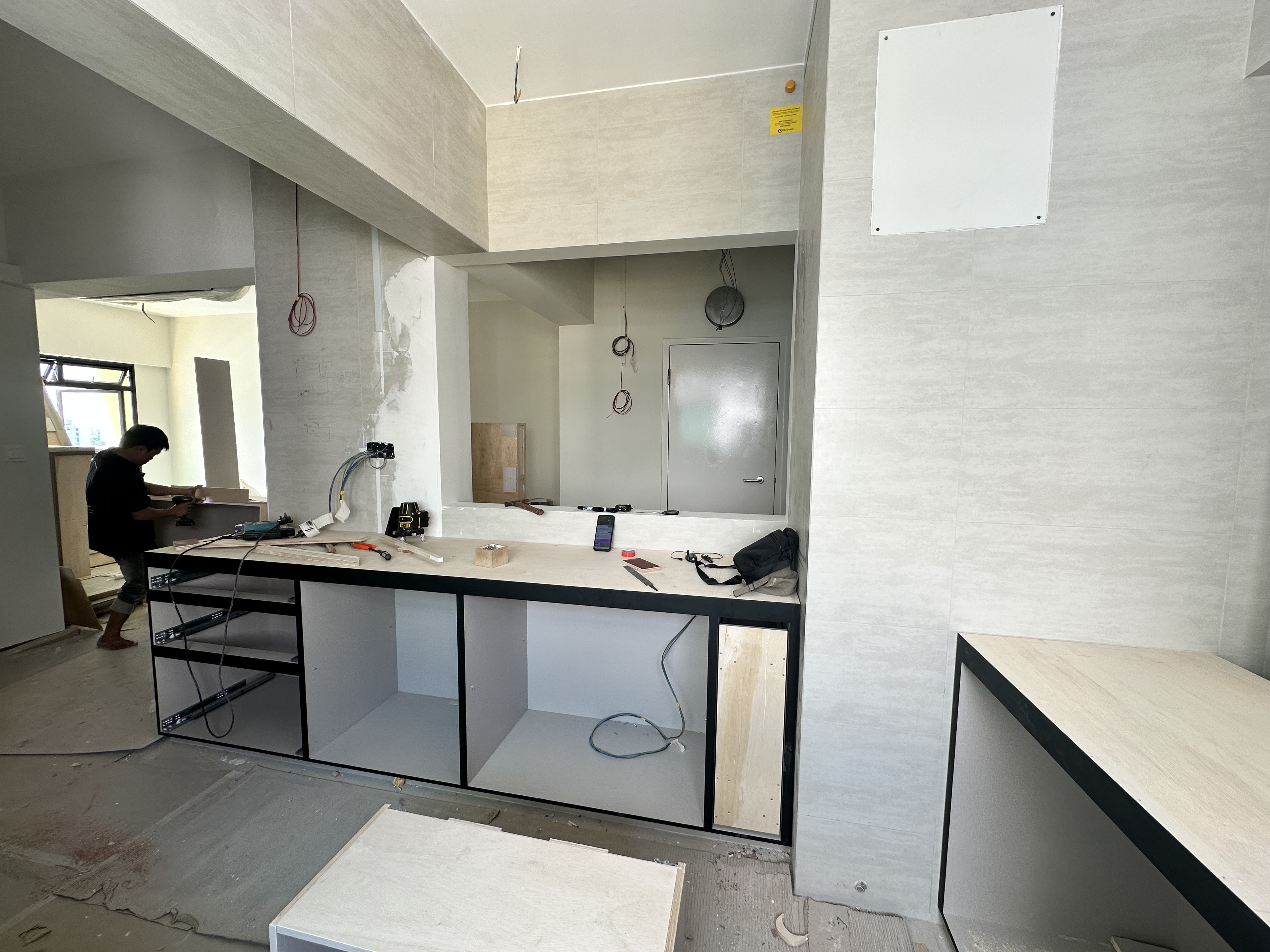 Before & After | Minimalist Entryway | Tampines