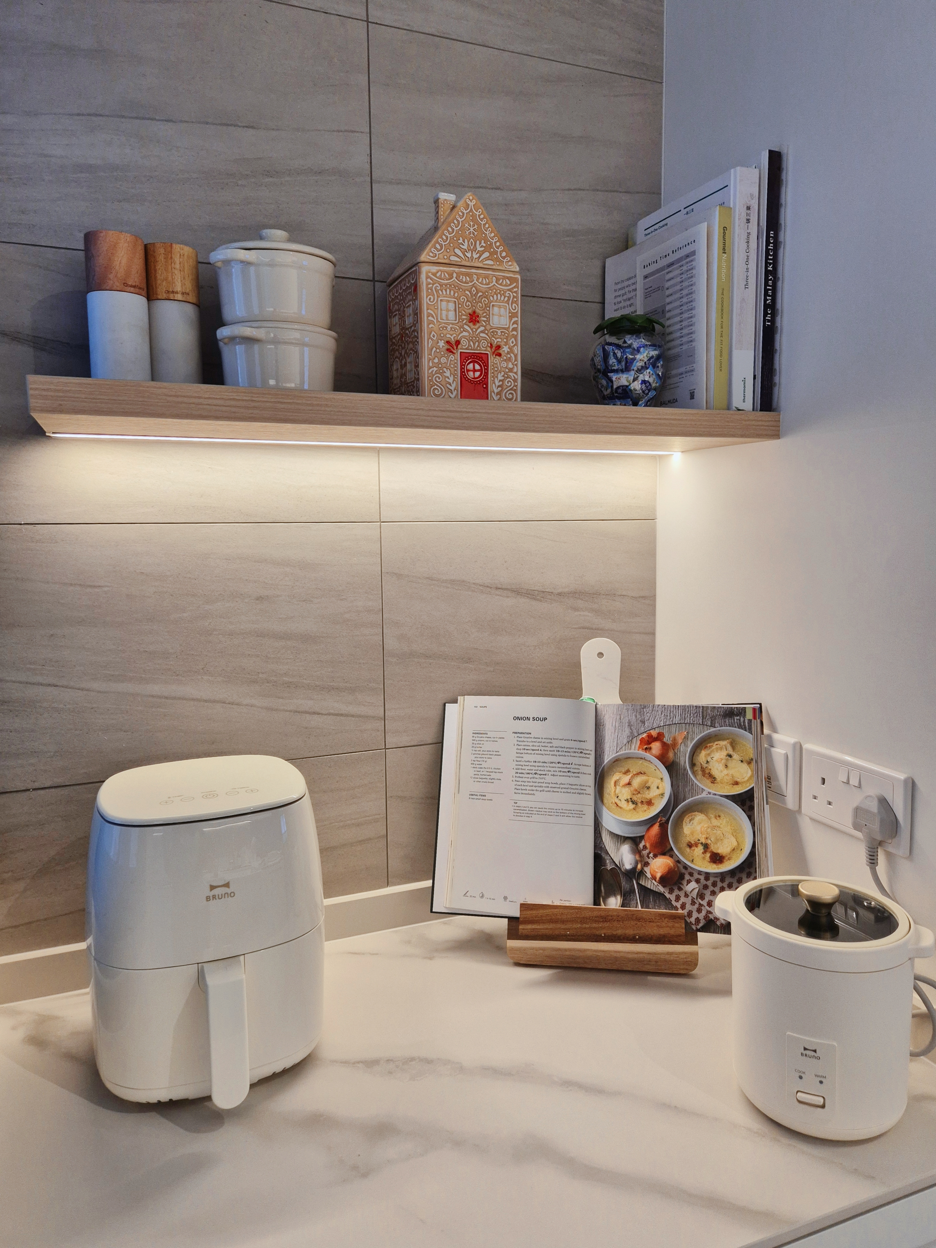 Our kitchen: small in size, big on functionality