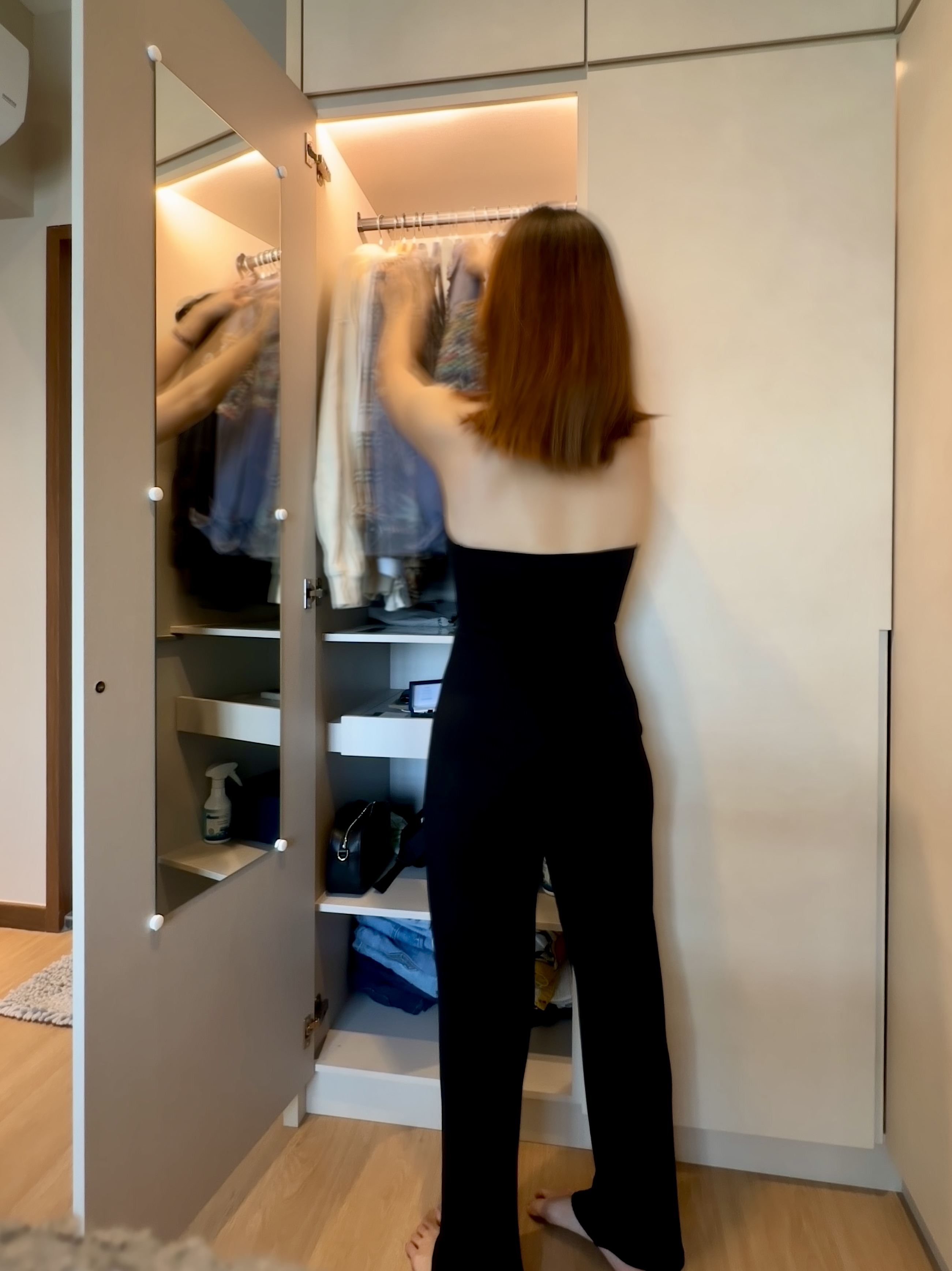Before & After | Concealed Vanity in MBR | Tampines