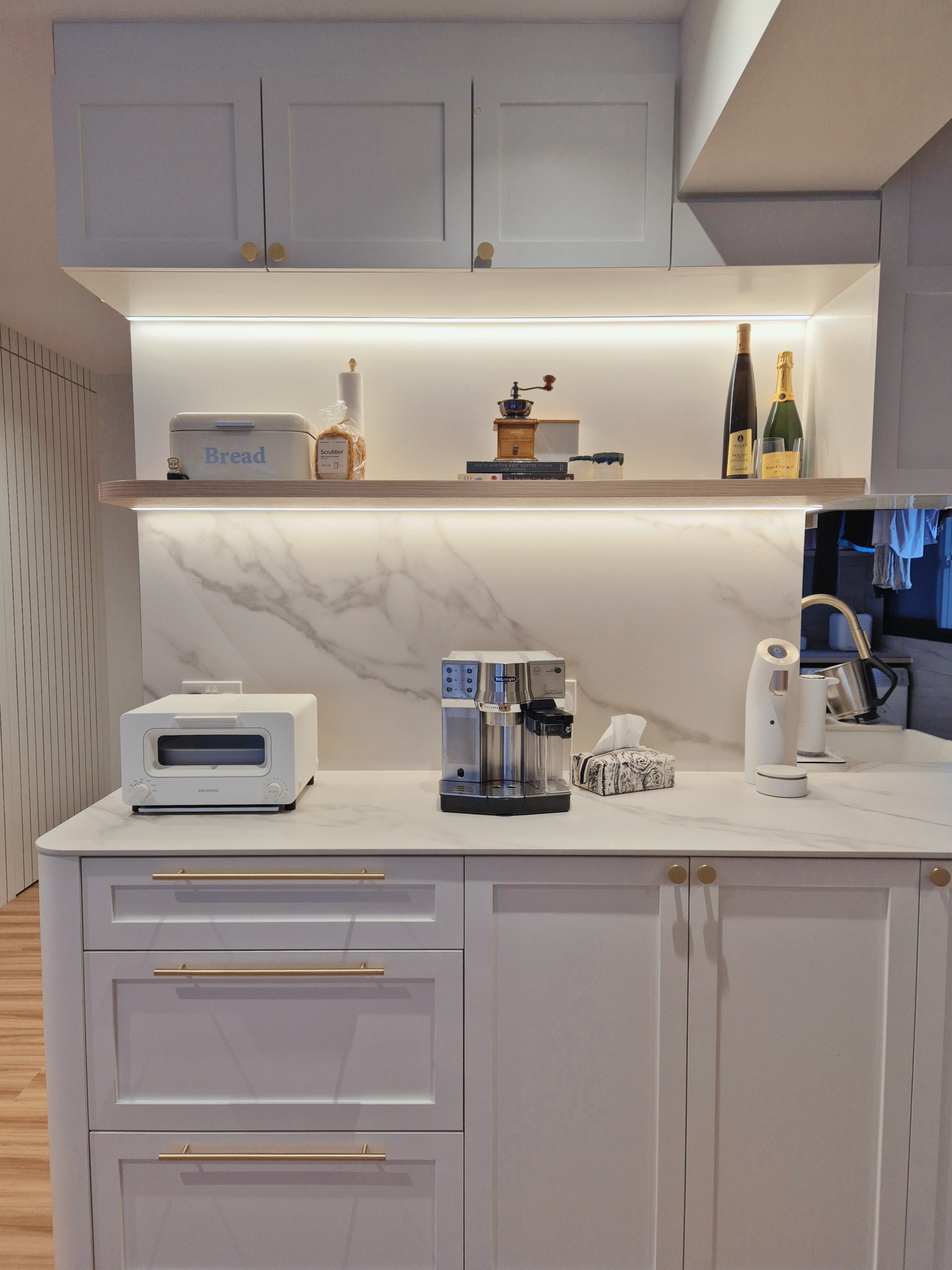 Our kitchen: small in size, big on functionality