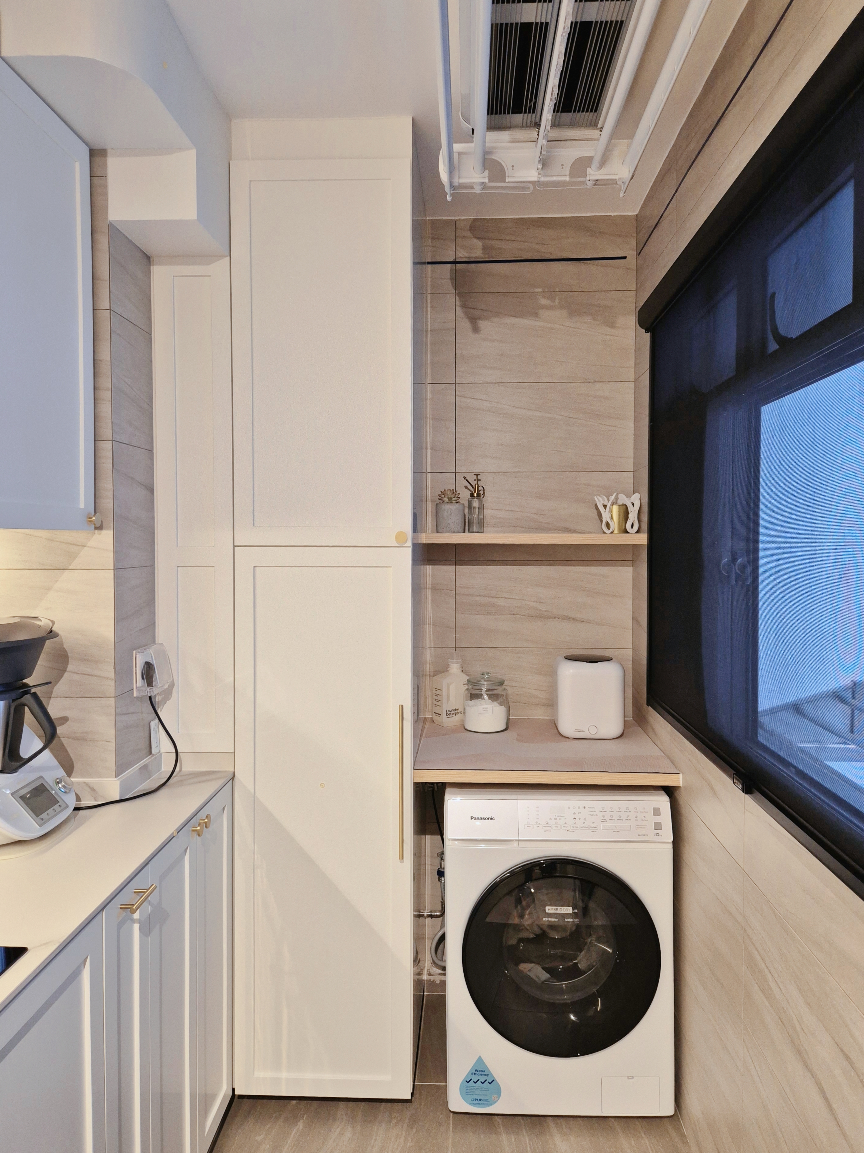 Our kitchen: small in size, big on functionality