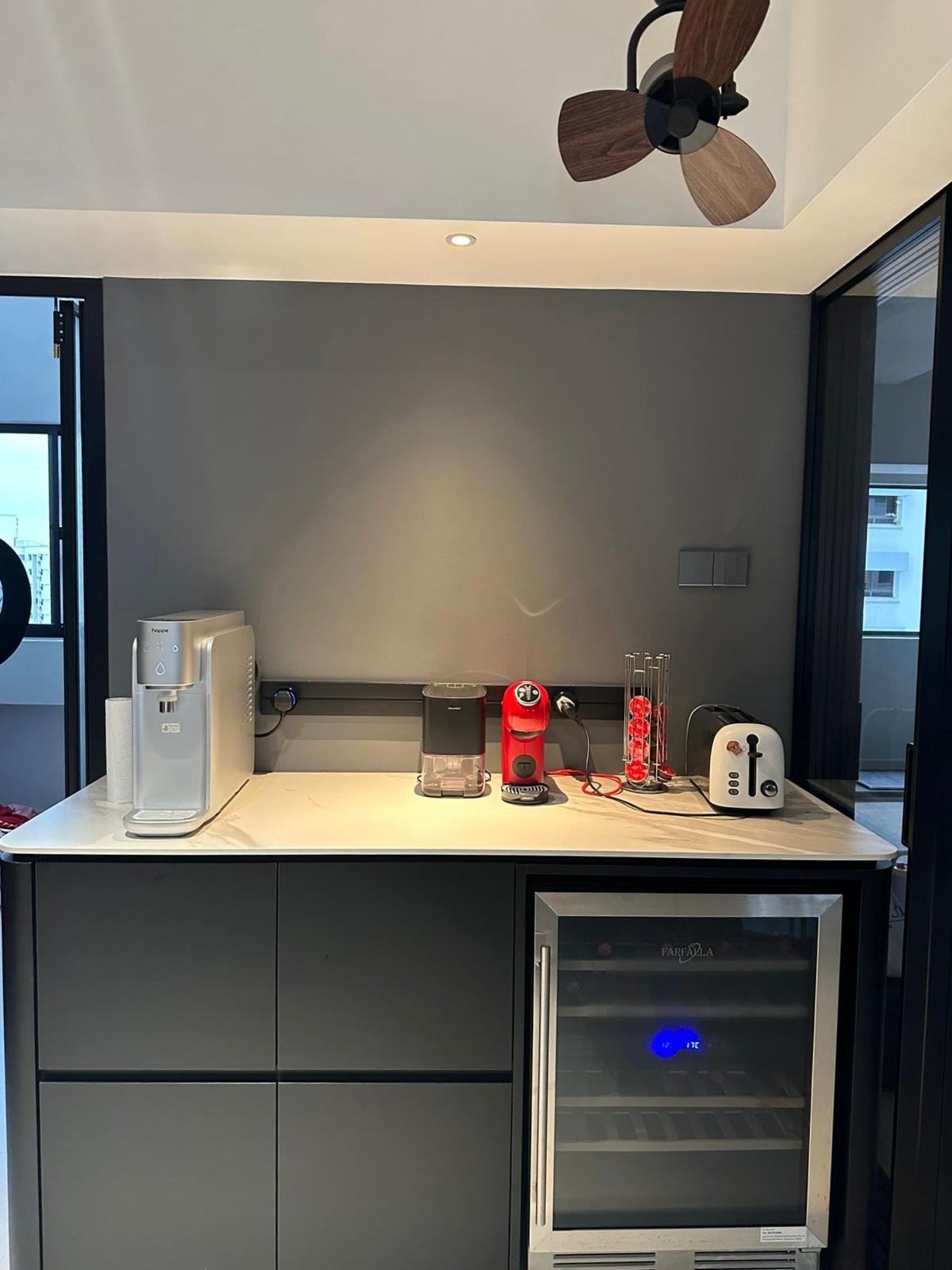 Our Open-Closed Concept Functional Kitchen