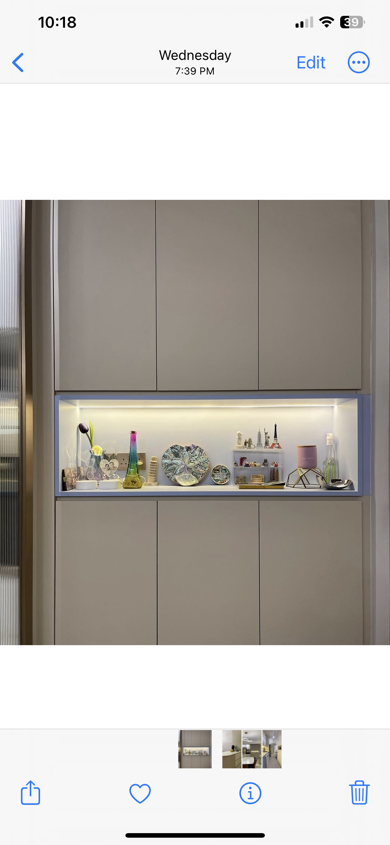 Our-Entryway:-Illuminated-Blue-and-Neutral-Beige-Hues