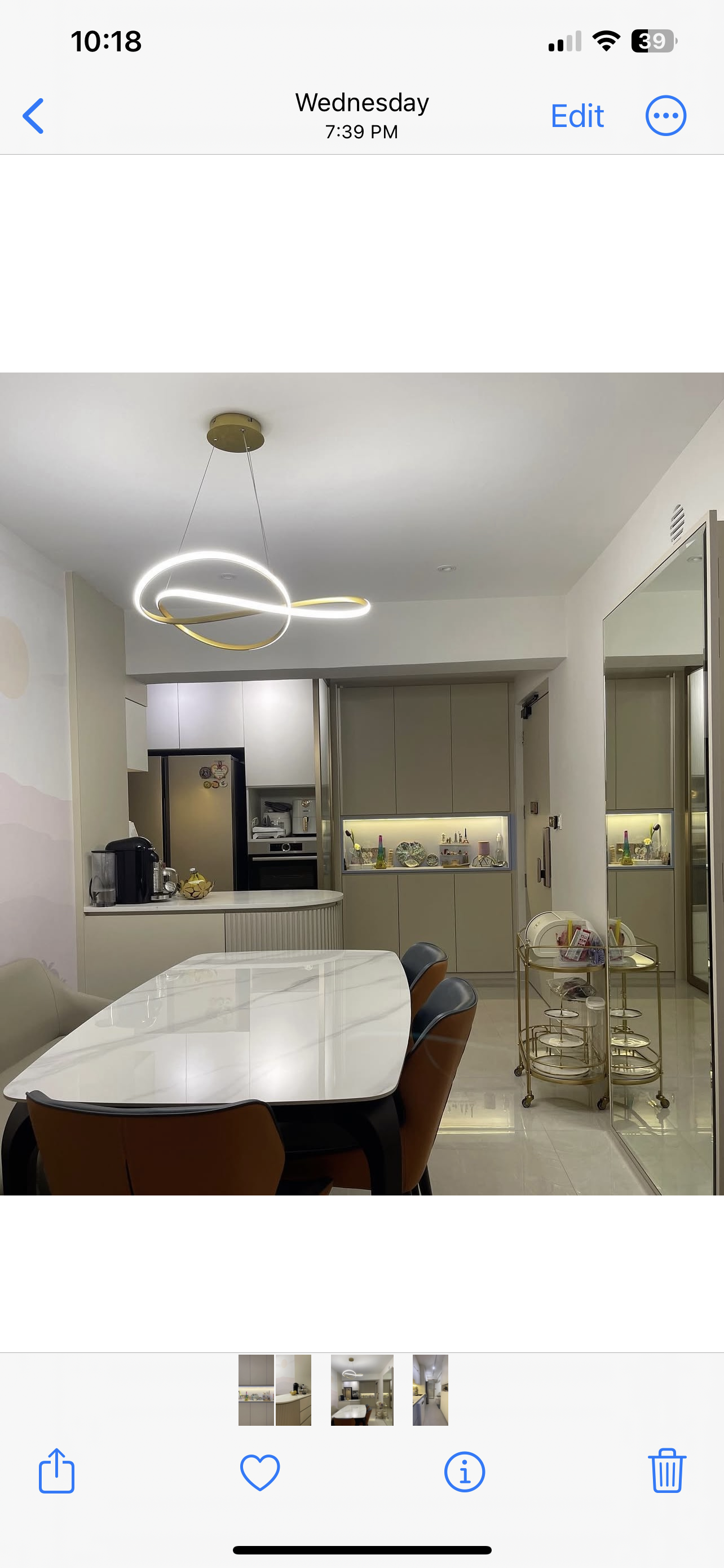 Our Entryway: Illuminated Blue and Neutral Beige Hues