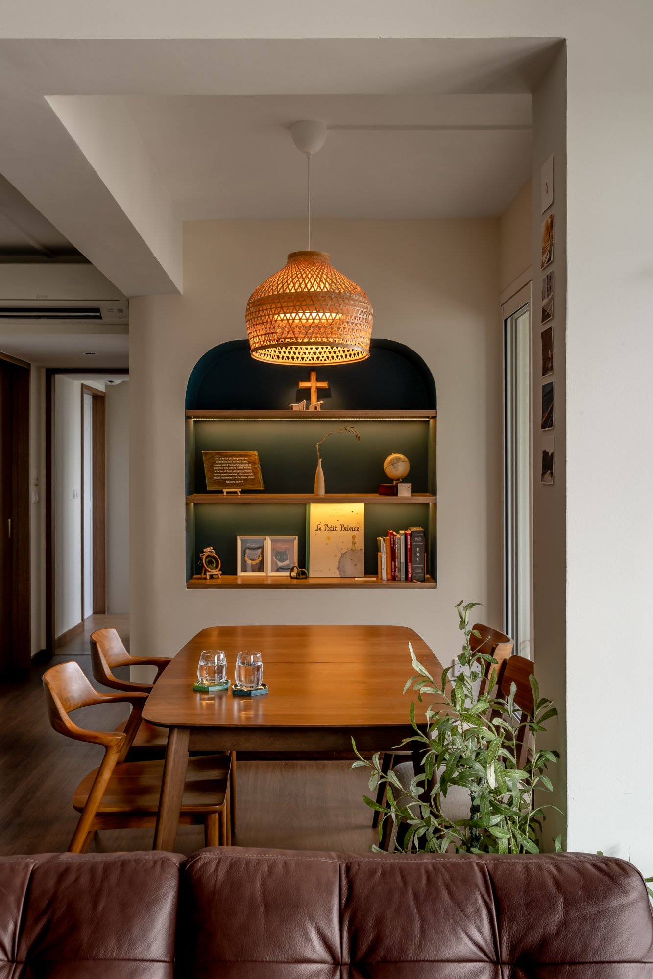 Wood and Teal Modern Contemporary BTO Home