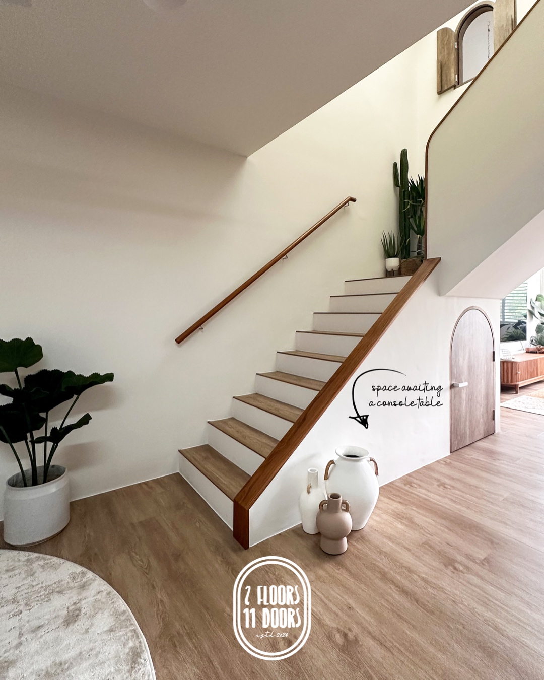 Not Your Ordinary Entryway: No Built-Ins, No Problem!