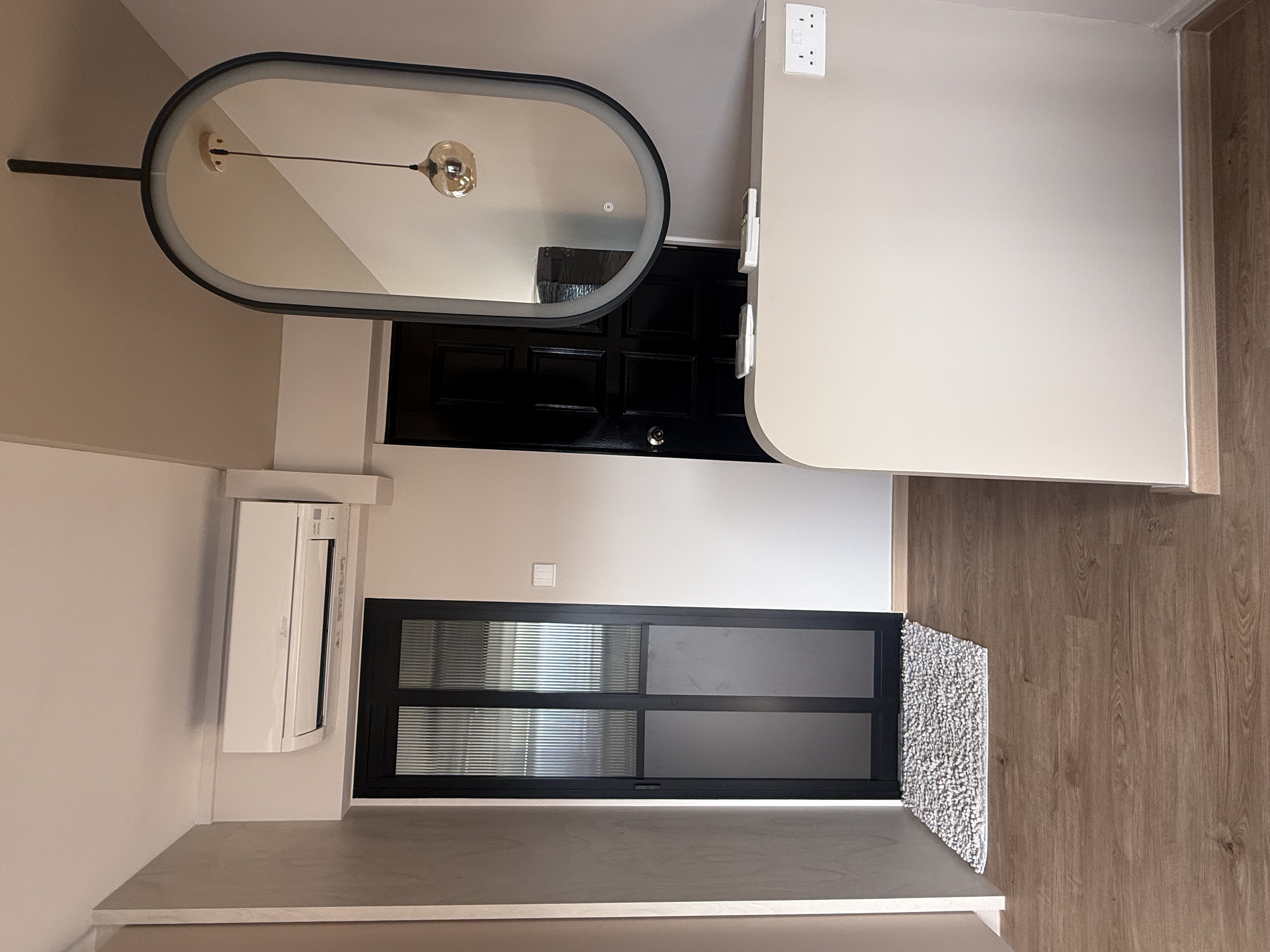 Warmth cosy space vanity area.