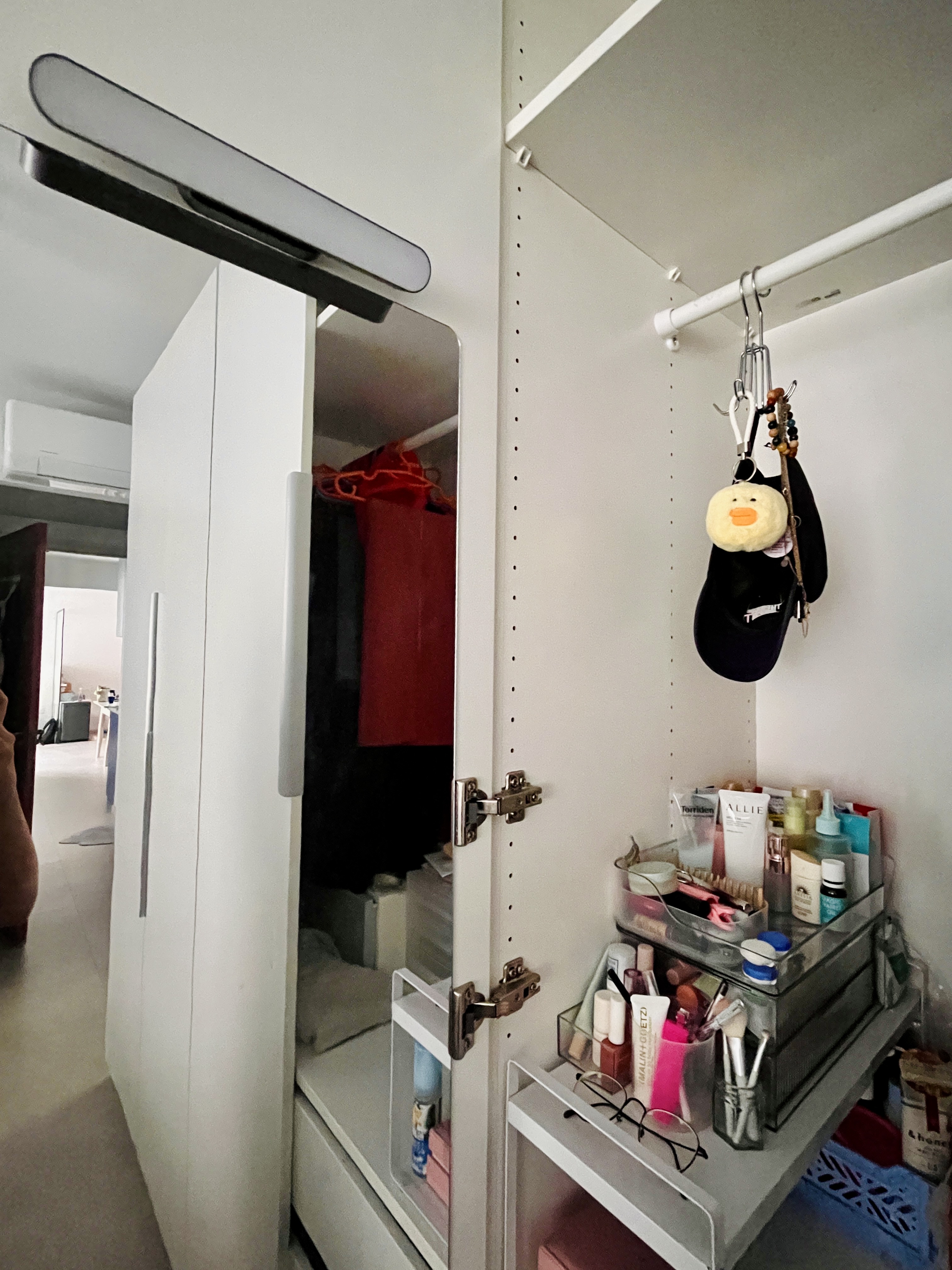 How we created a hidden vanity in our 4RM flat without built-ins