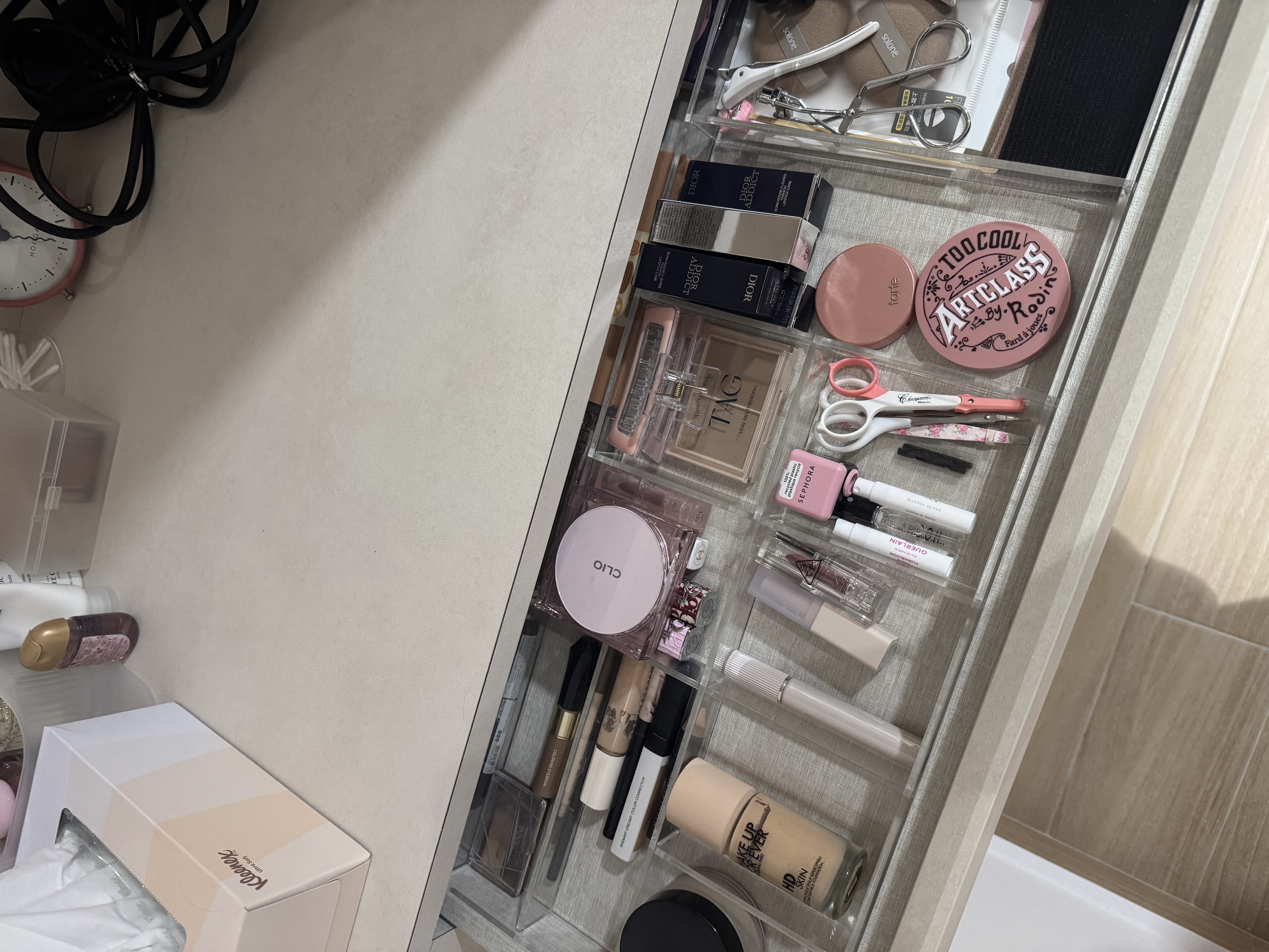 My simple yet functional vanity.