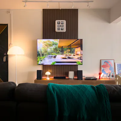 Customer home photo 9: A simple apartment with a little obsession with lamps