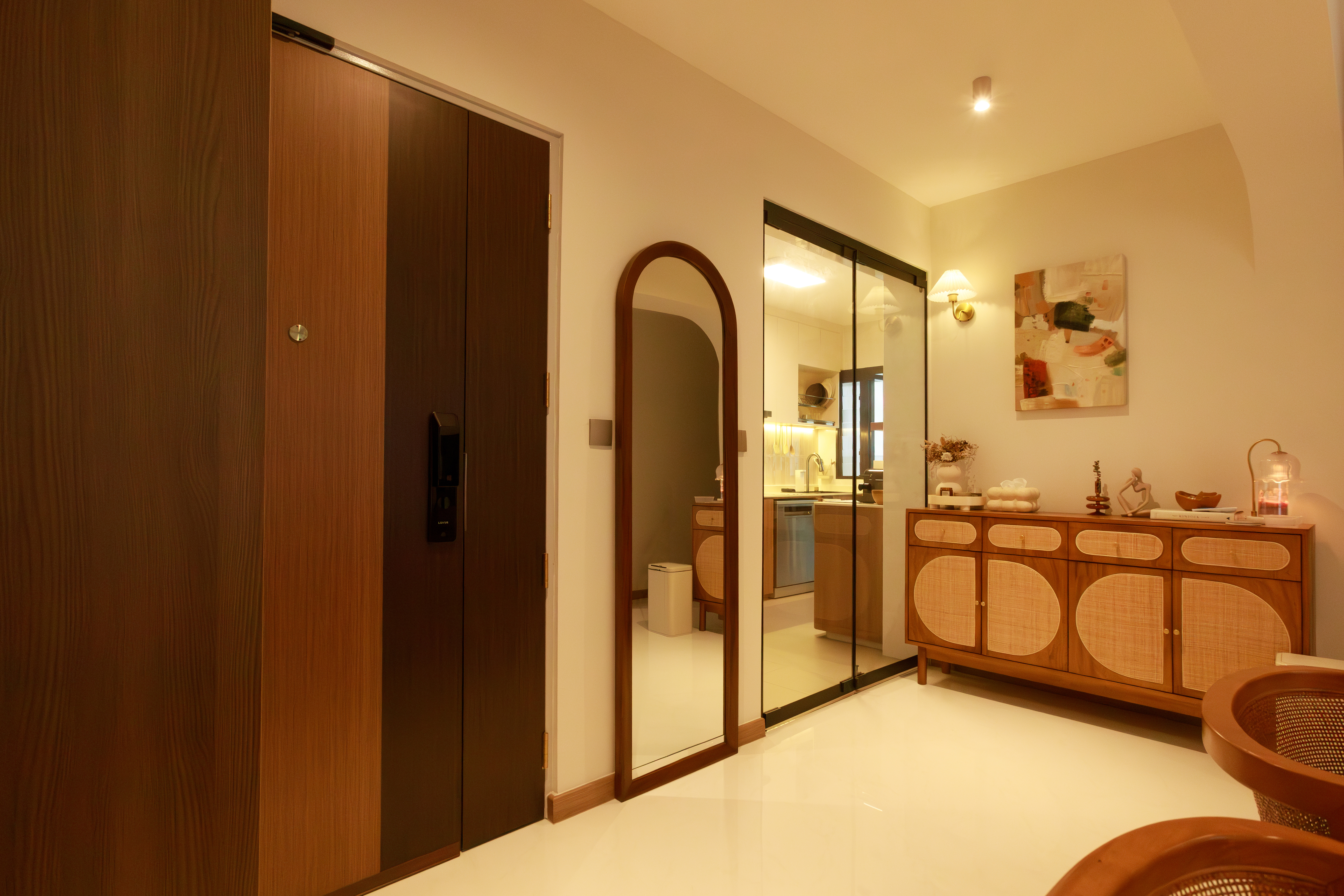 Our entryway, first step into our home :)