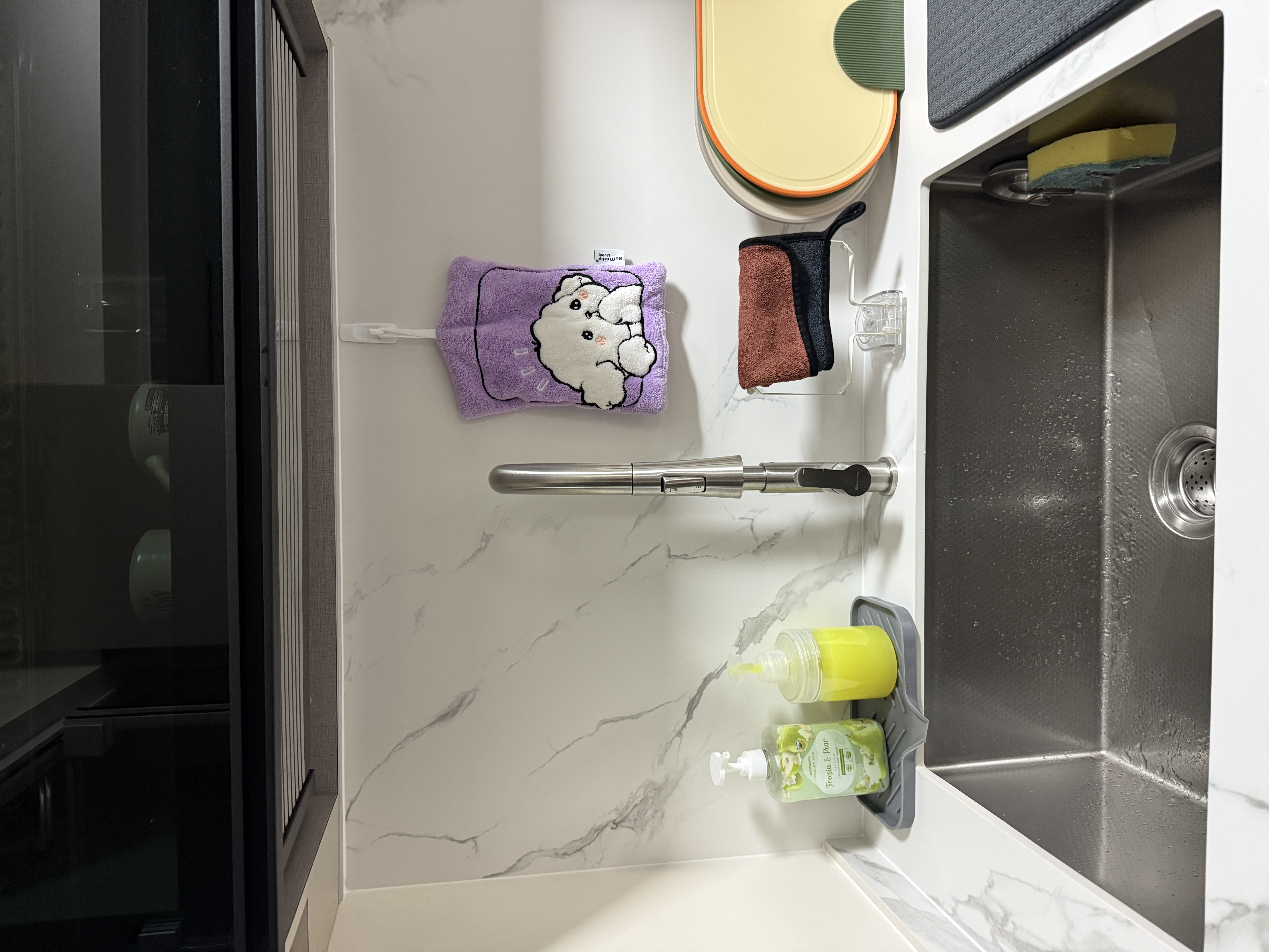 Our kitchen where we spend most of our time at to fill up our tummy~