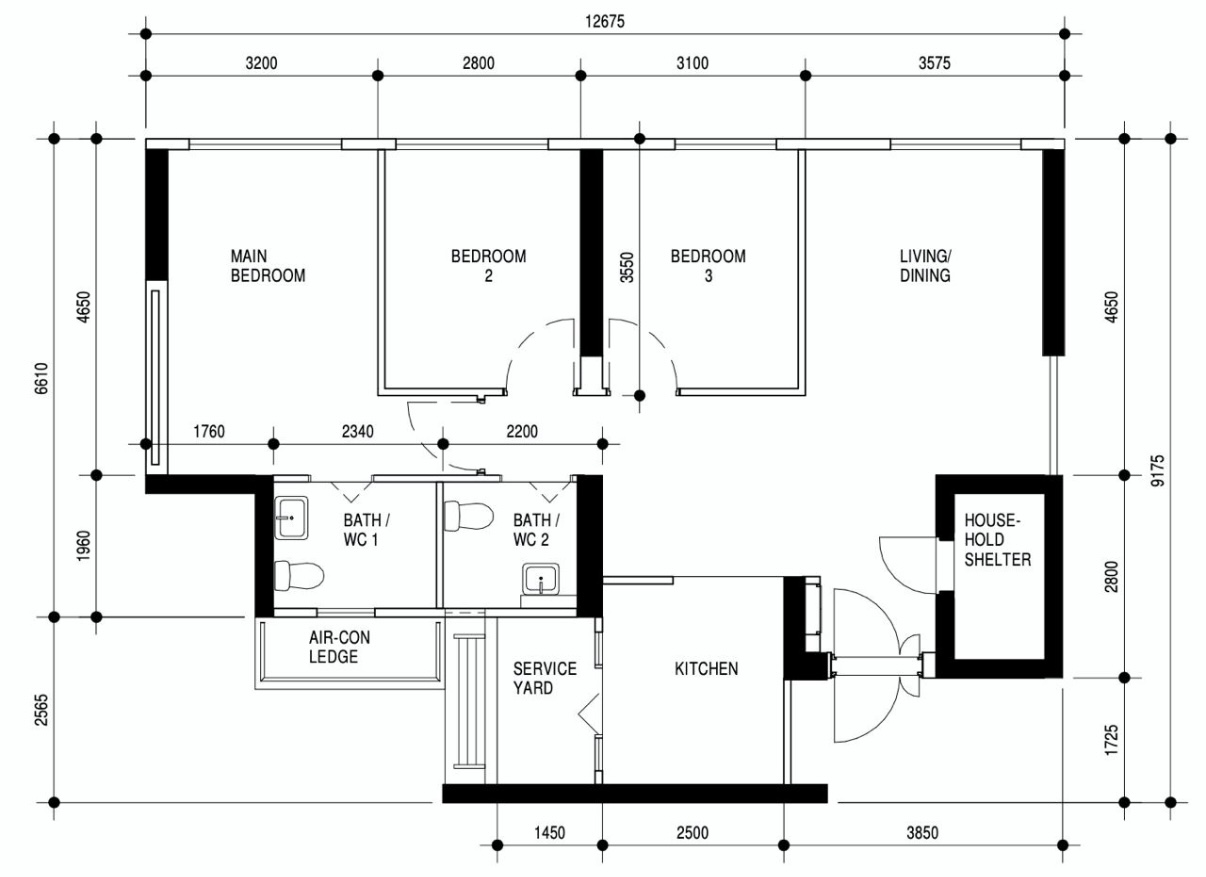 House tour: first look at our $70k renovated 4 room BTO