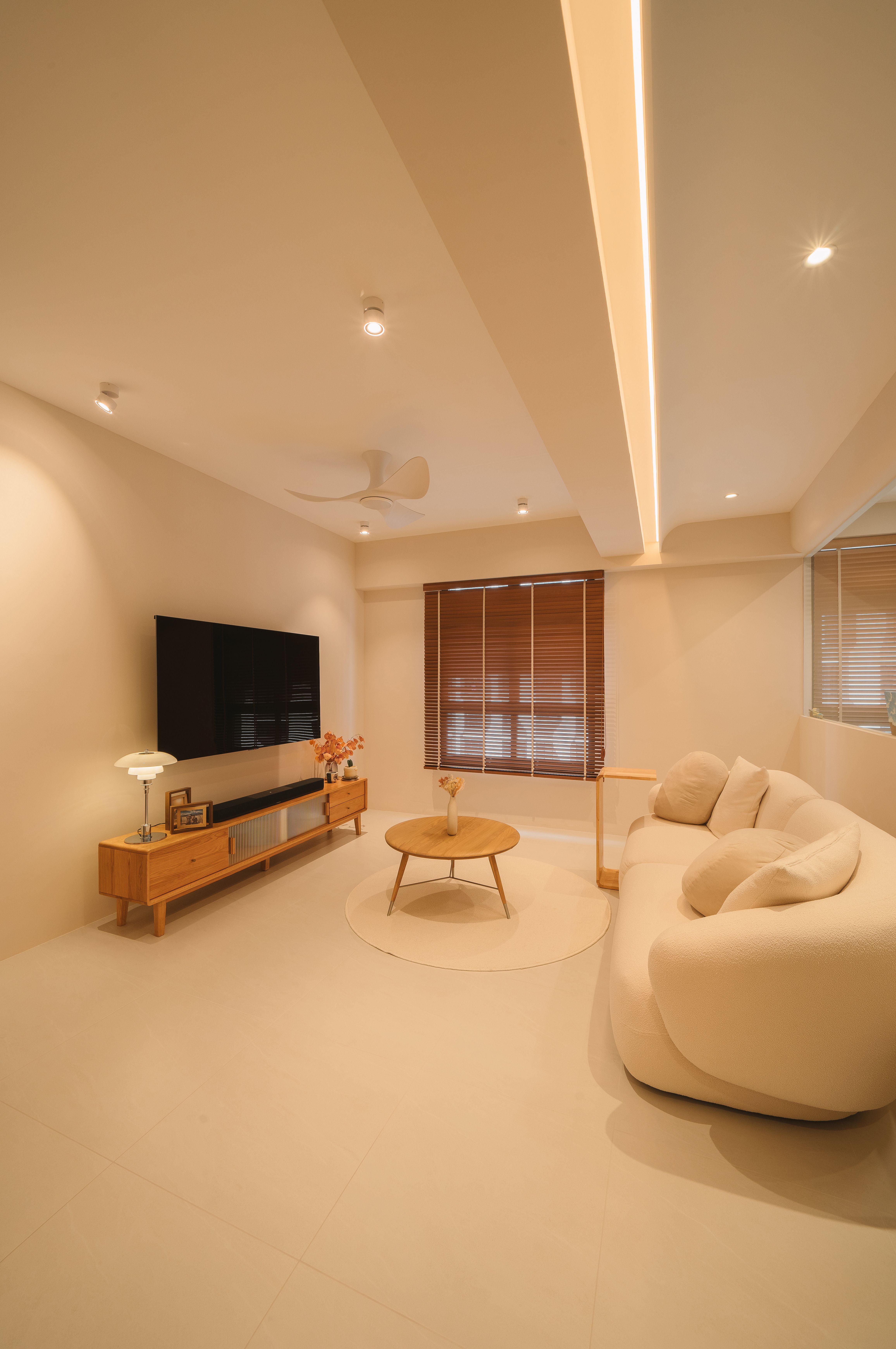 Cosy living room: where we spend the most time