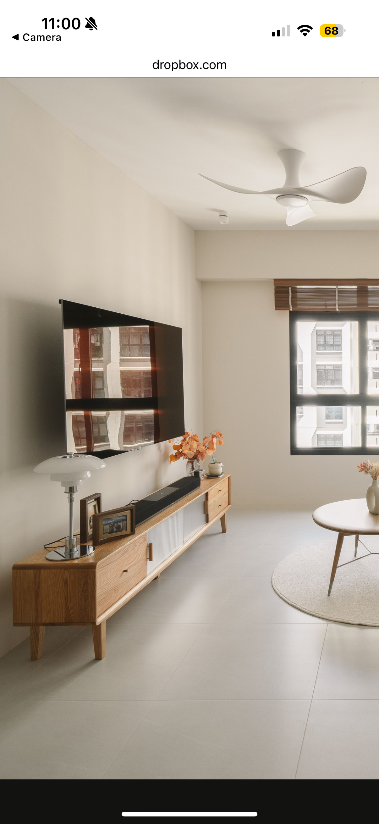 Cosy living room: where we spend the most time