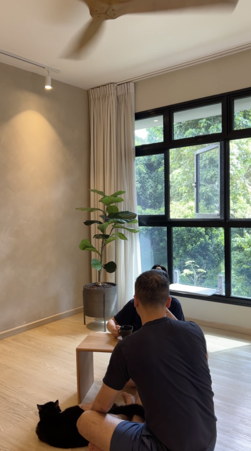 Multi-tasking furniture for our flexible living space!