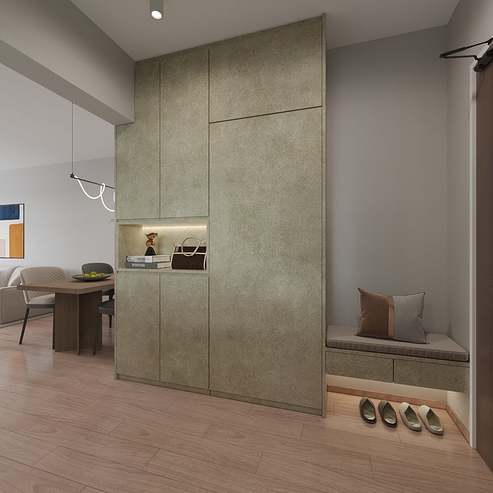 Renders-VS-Reality-|-Entryway-|-4-room-Tampines