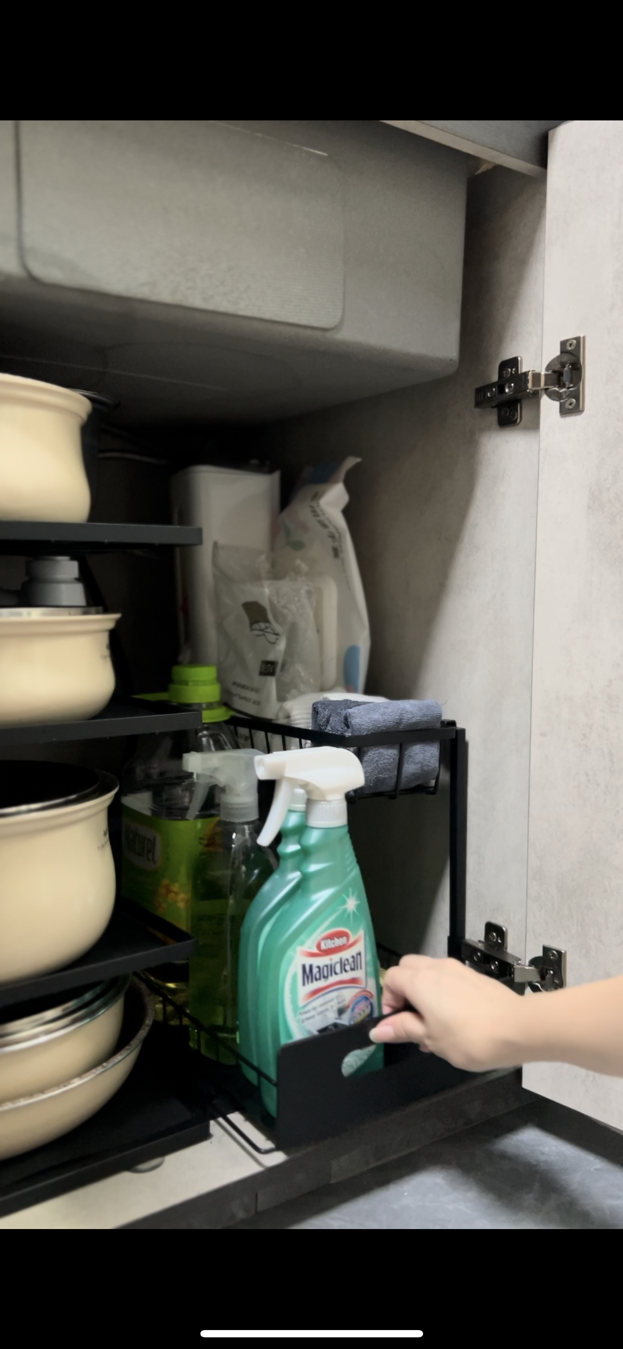 Ultimate under sink organisation ☺️