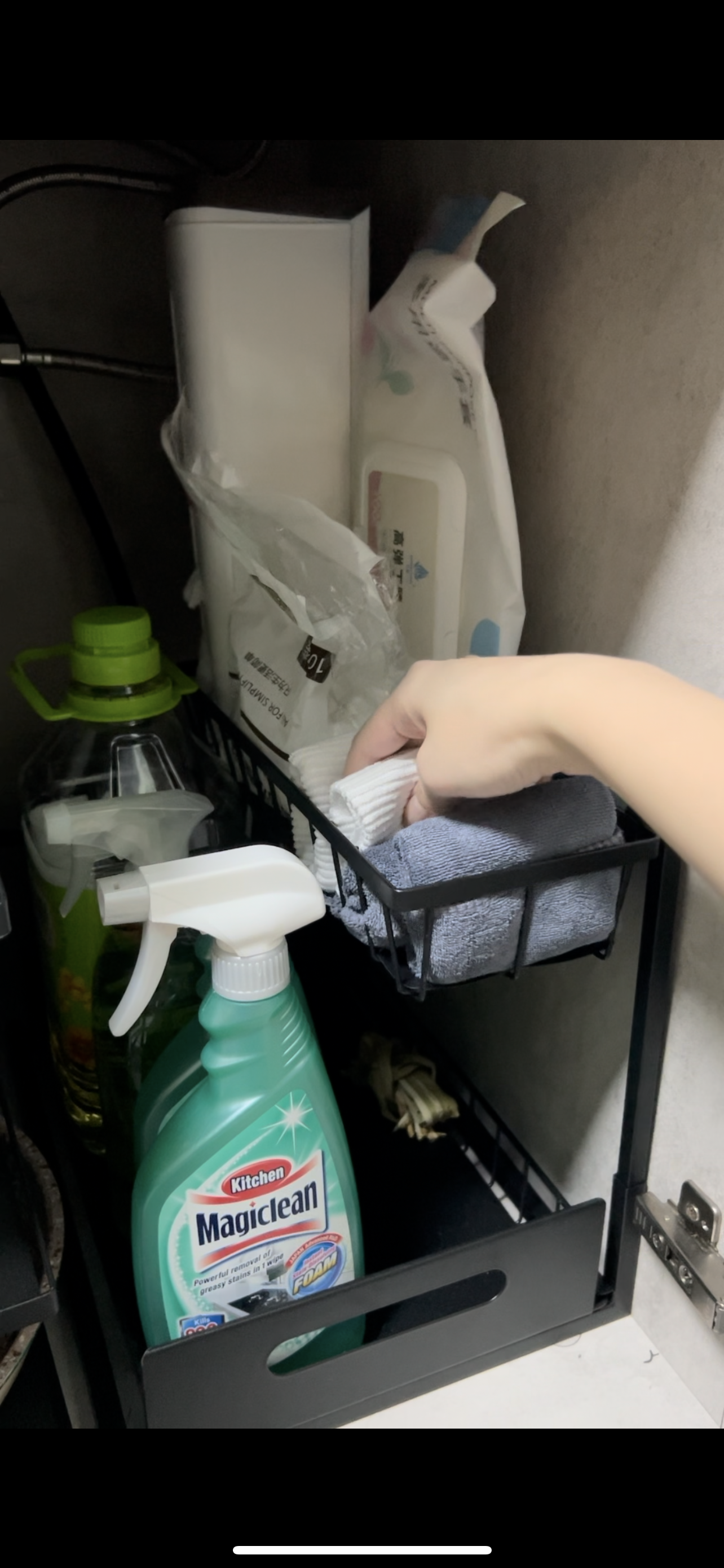 Ultimate under sink organisation ☺️