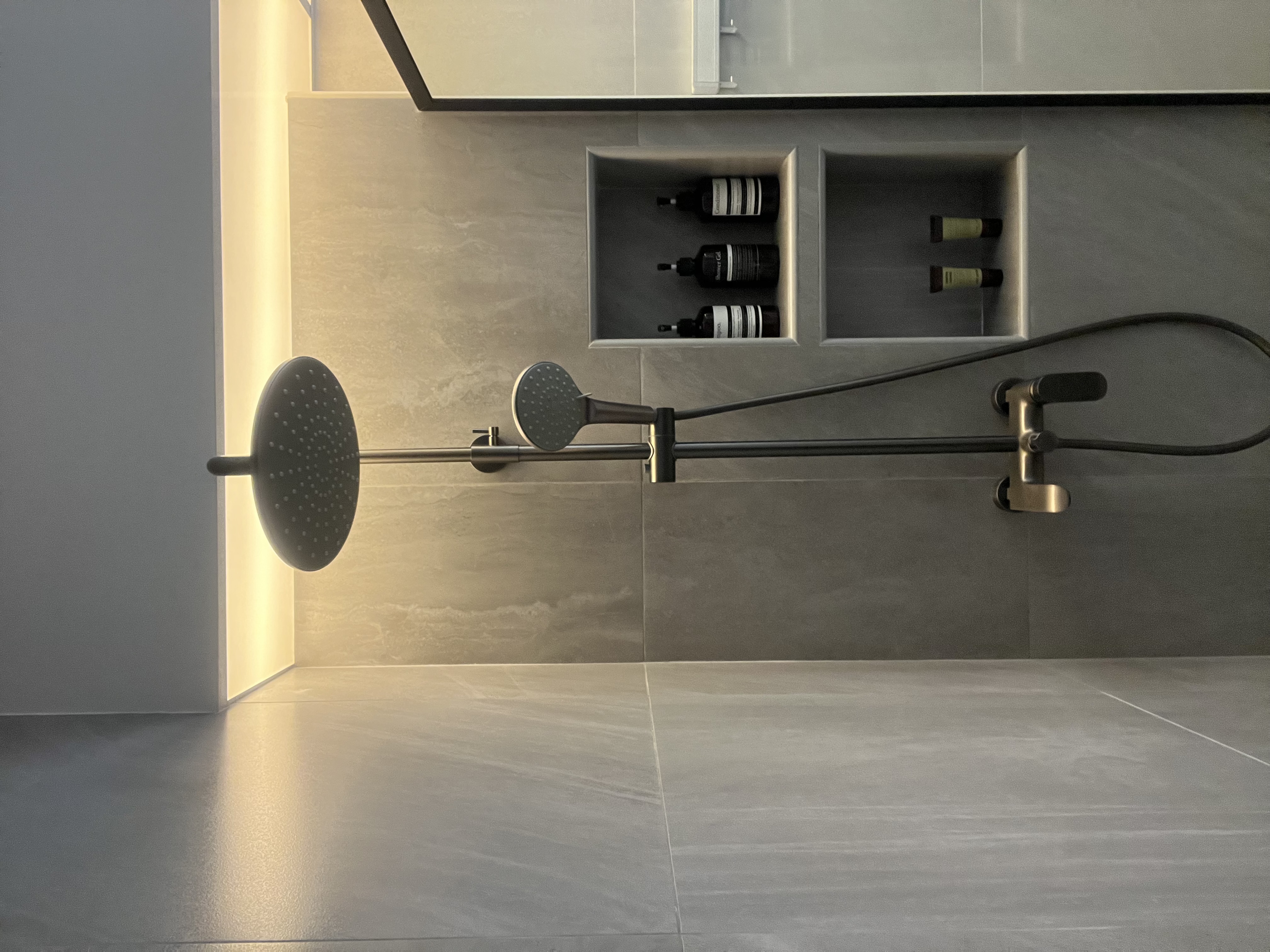 The most expensive part of our resale home - the bathrooms!